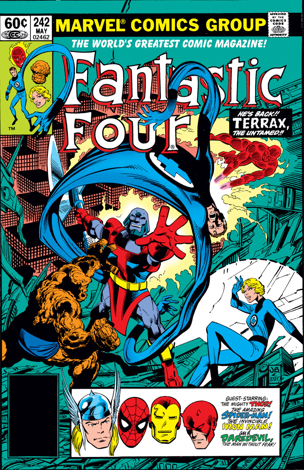 Read online Fantastic Four (1961) comic -  Issue #242 - 1