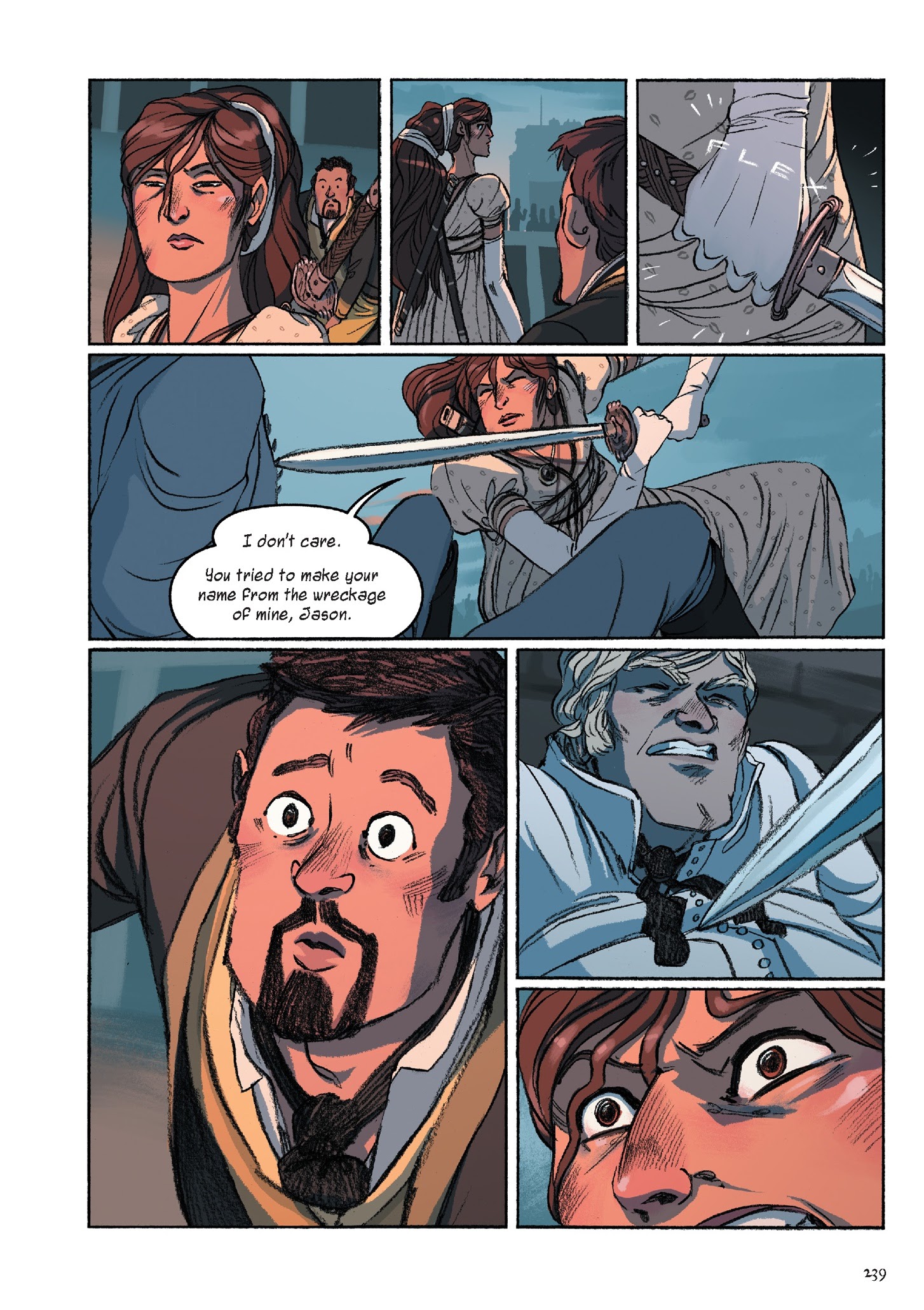 Read online Delilah Dirk and the King's Shilling comic -  Issue # TPB (Part 3) - 38