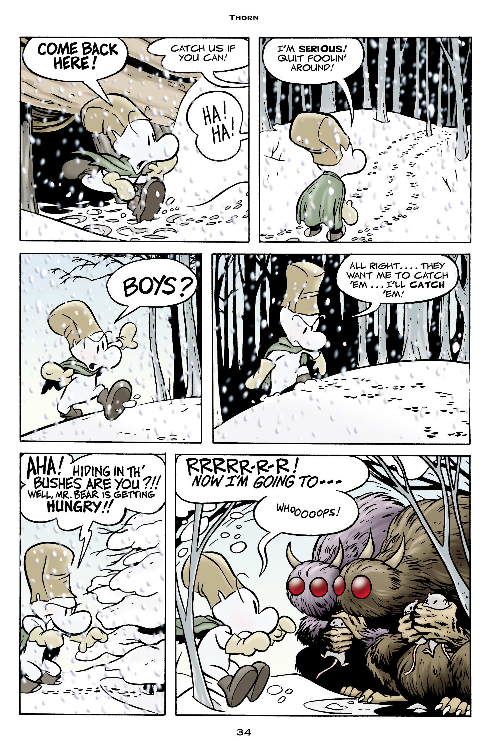 Read online Bone: Out From Boneville comic -  Issue # TPB - 34