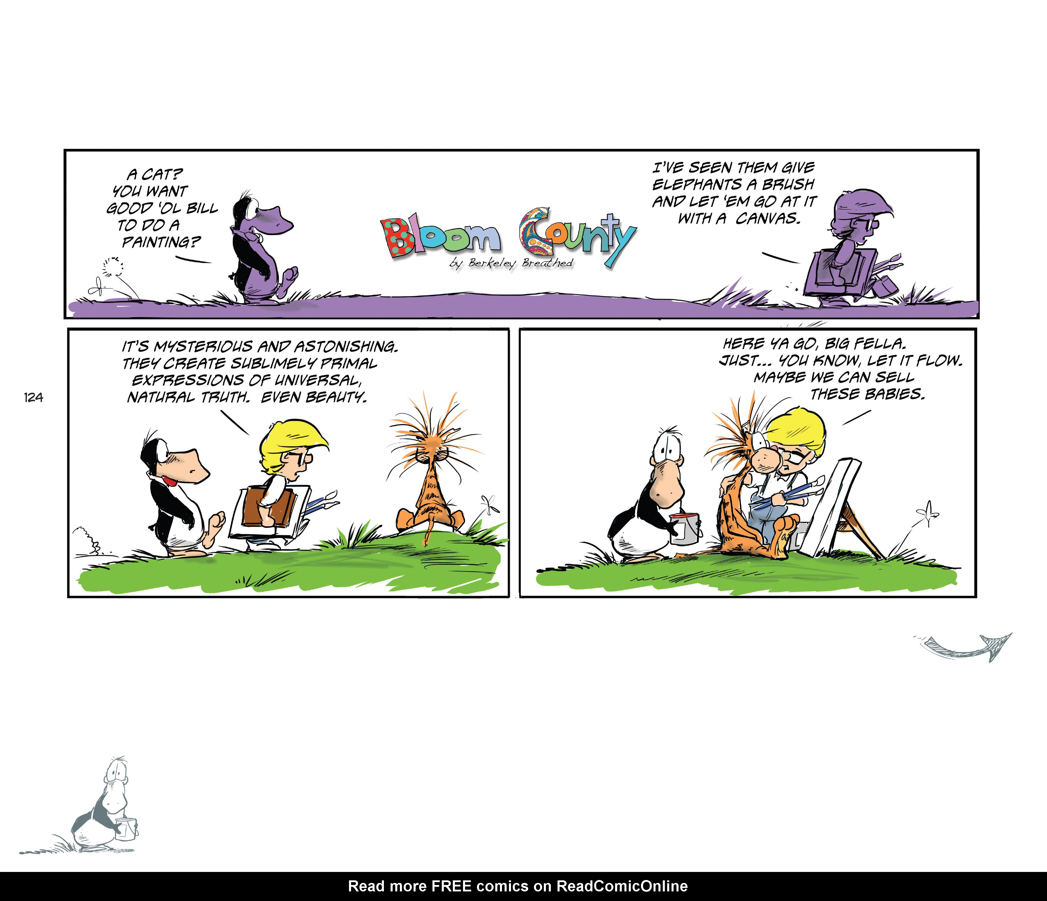 Read online Bloom County Episode XI: A New Hope comic -  Issue # Full - 126