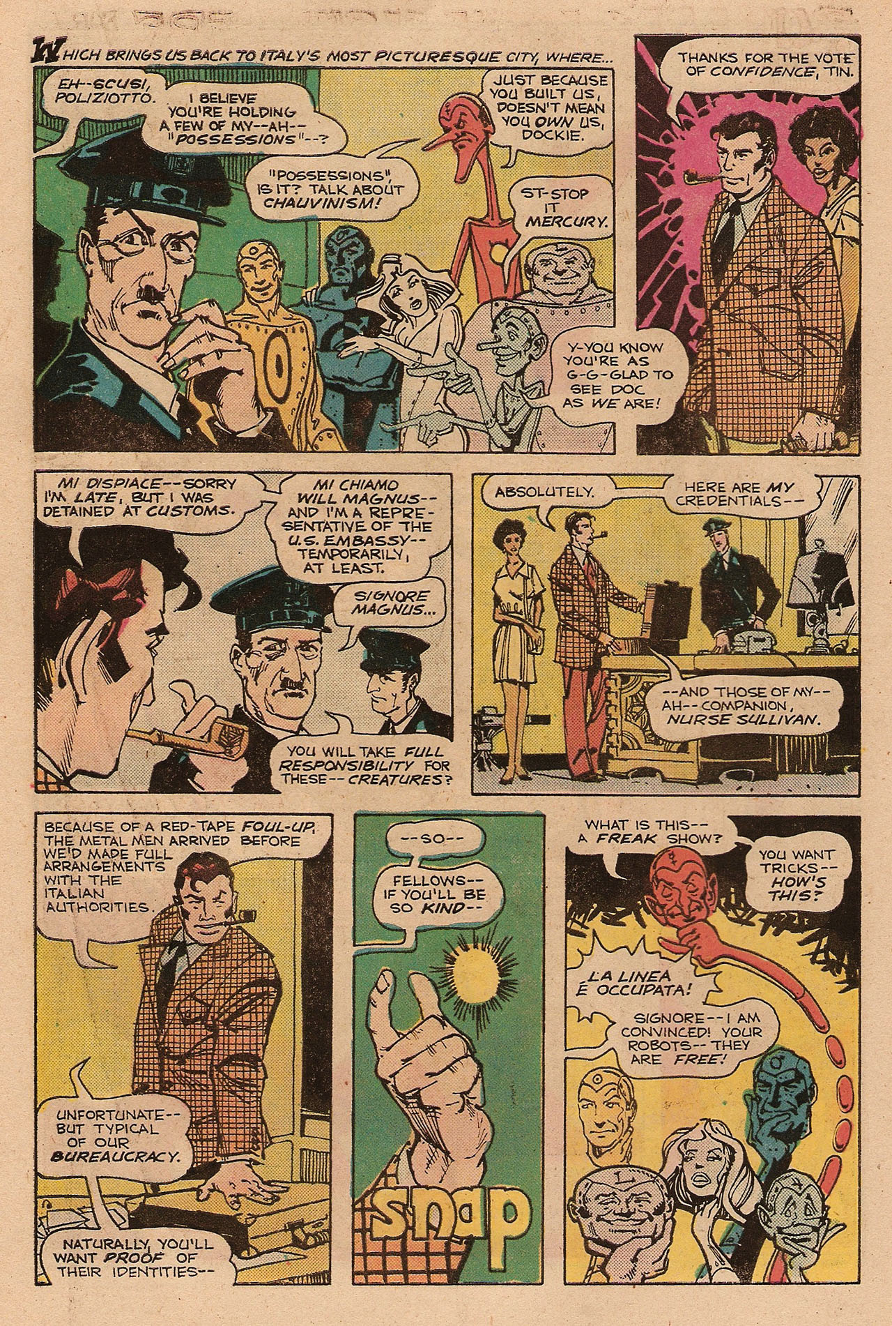 Read online Metal Men (1963) comic -  Issue #46 - 10