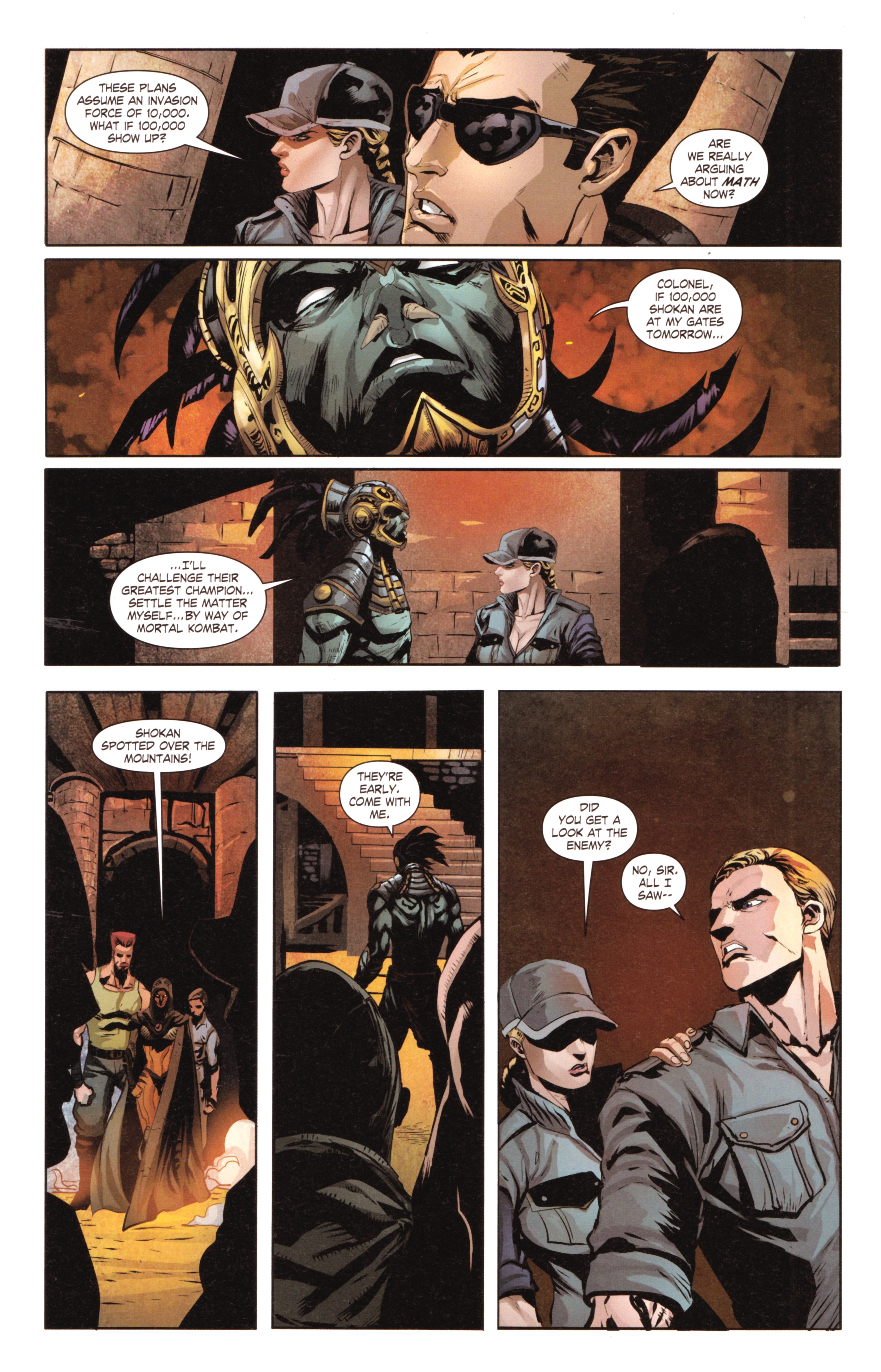 Read online Mortal Kombat X [II] comic -  Issue #5 - 25