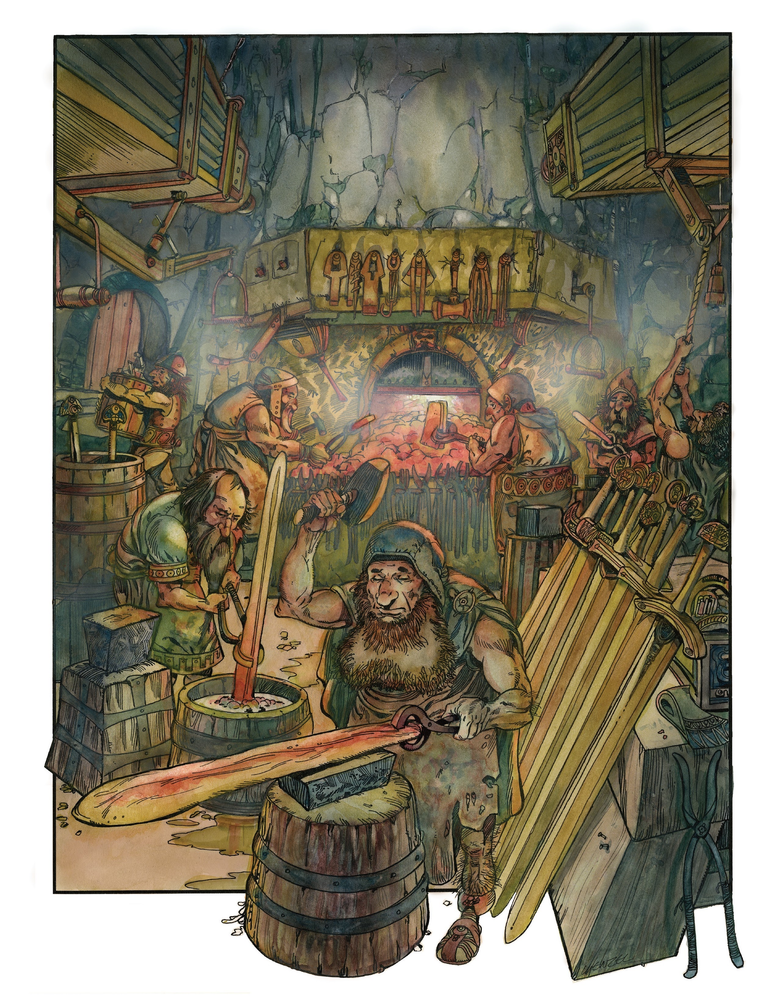 Read online Kingdom of the Dwarfs comic -  Issue # TPB (Part 1) - 65