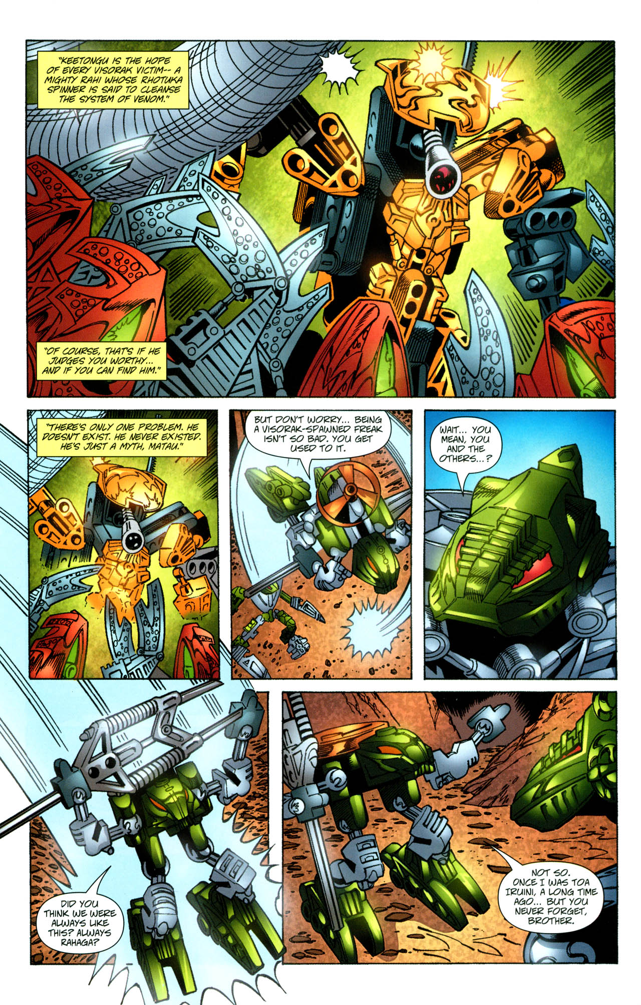 Read online Bionicle comic -  Issue #23 - 7