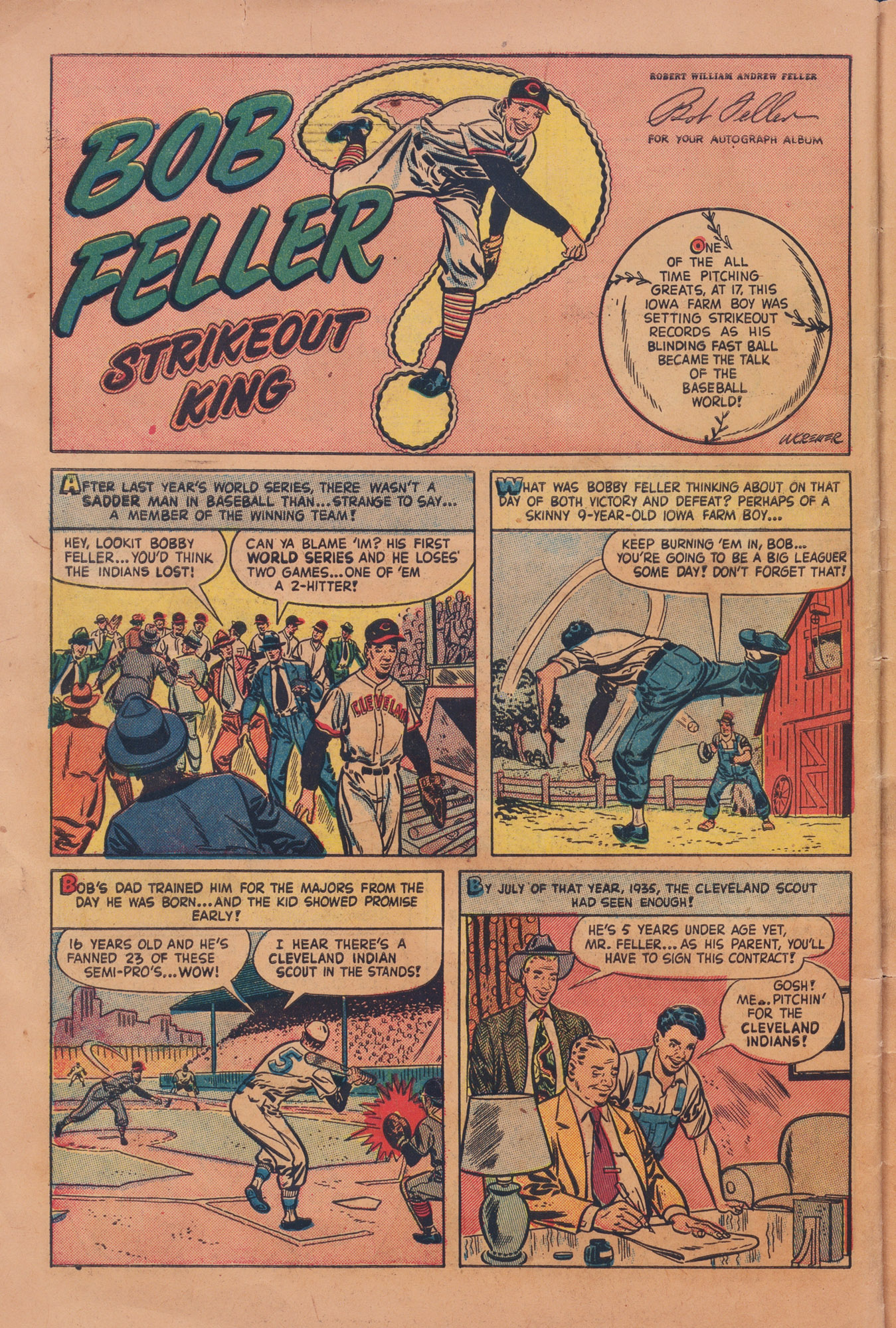 Read online Babe Ruth Sports Comics comic -  Issue #4 - 26