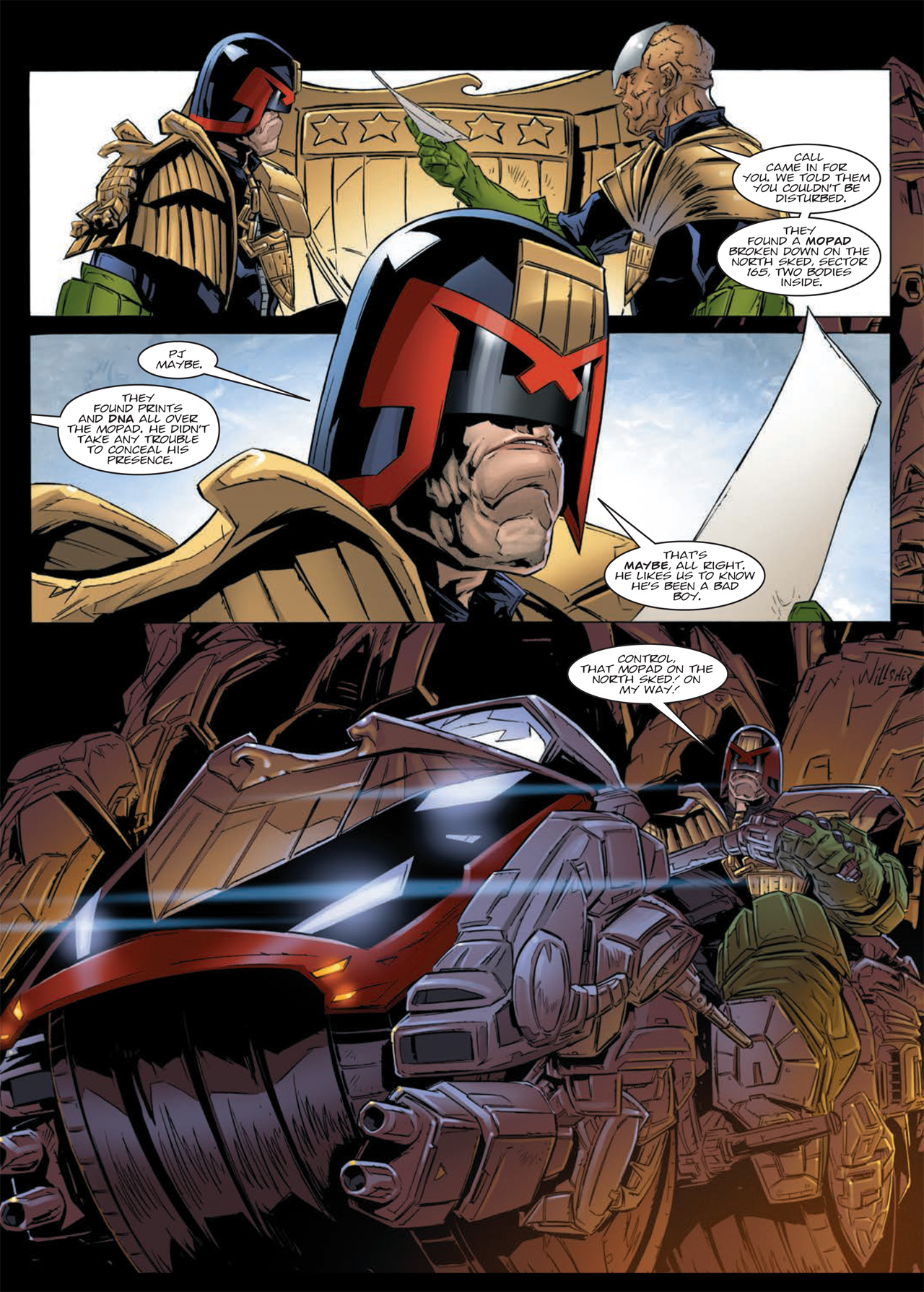 Read online Judge Dredd: Day of Chaos - The Fourth Faction comic -  Issue # TPB (Part 1) - 99