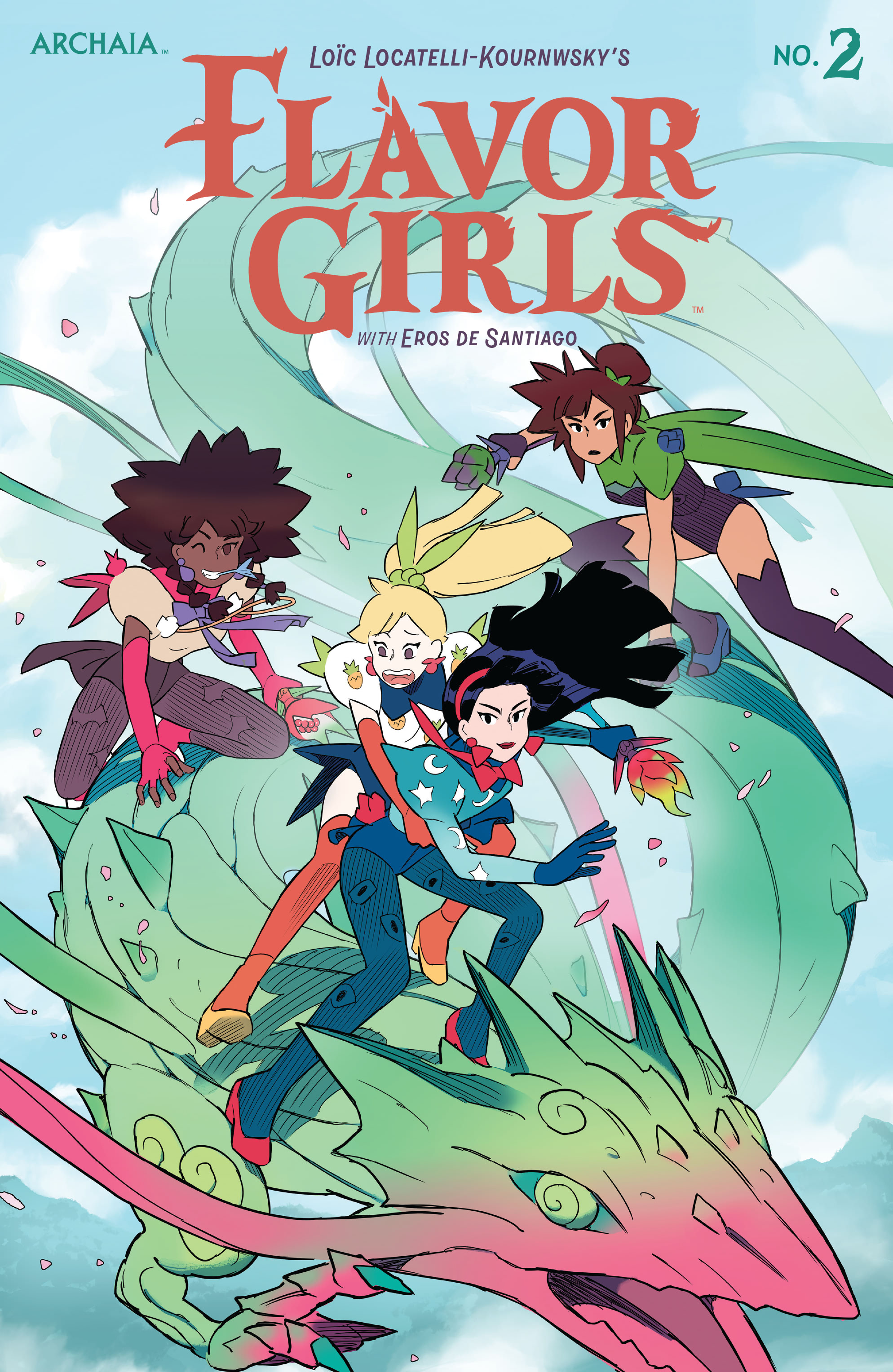 Read online Flavor Girls comic -  Issue #2 - 1