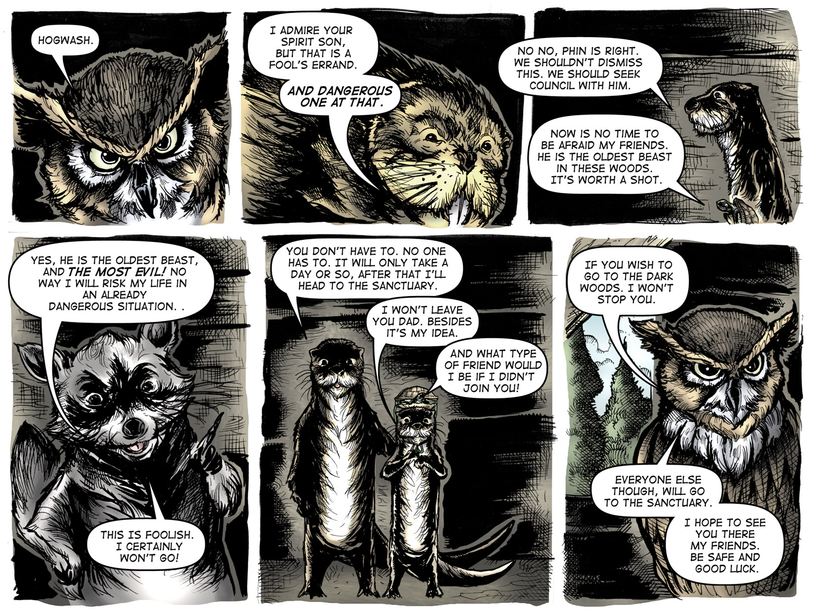 Read online War of the Woods: Season One comic -  Issue #2 - 7