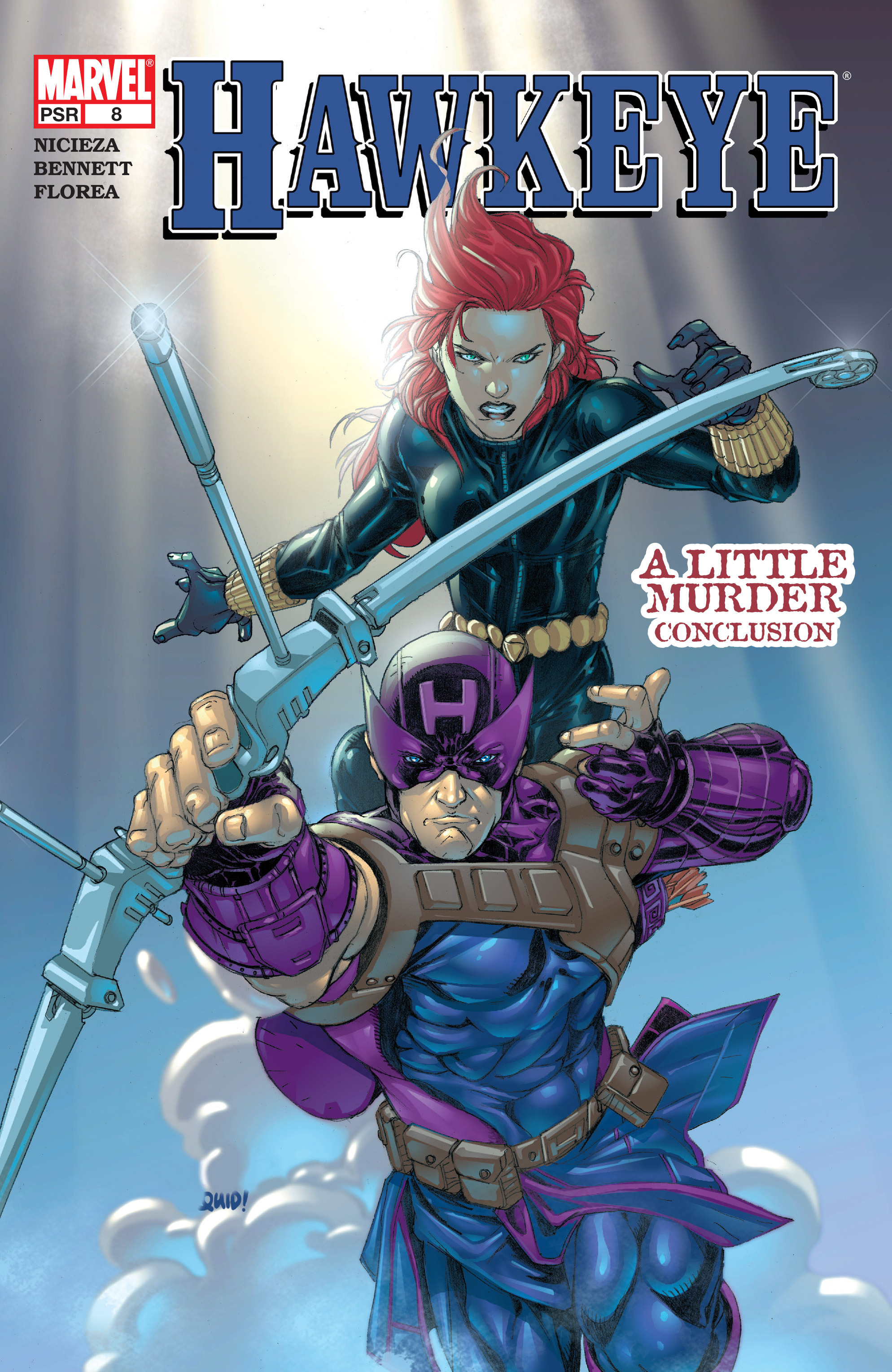 Read online Hawkeye (2003) comic -  Issue #8 - 1