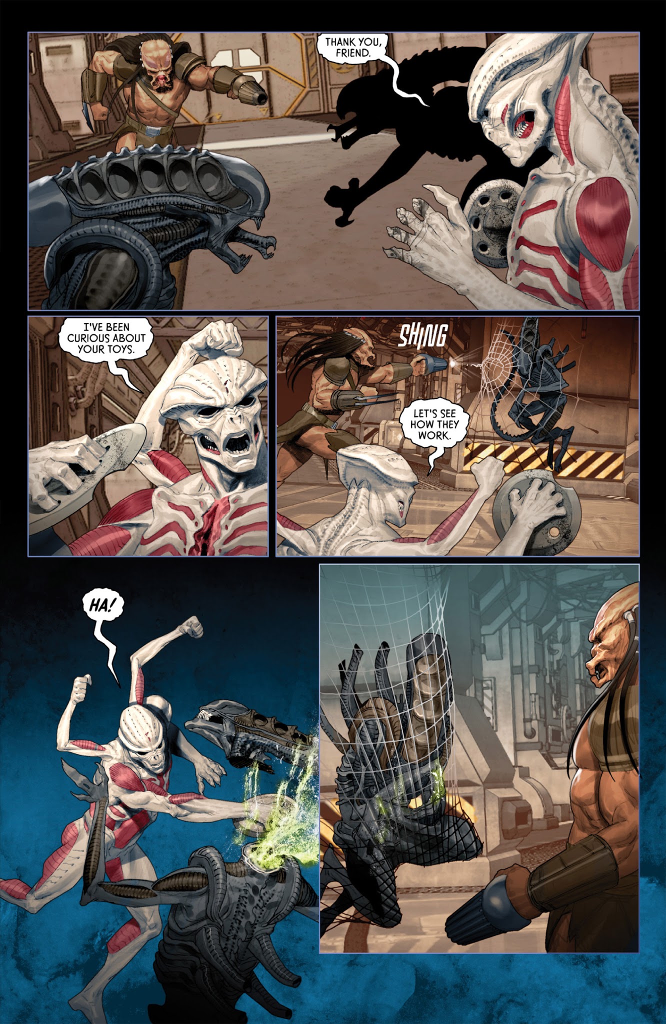 Read online Alien vs. Predator: Fire and Stone comic -  Issue # _TPB - 65