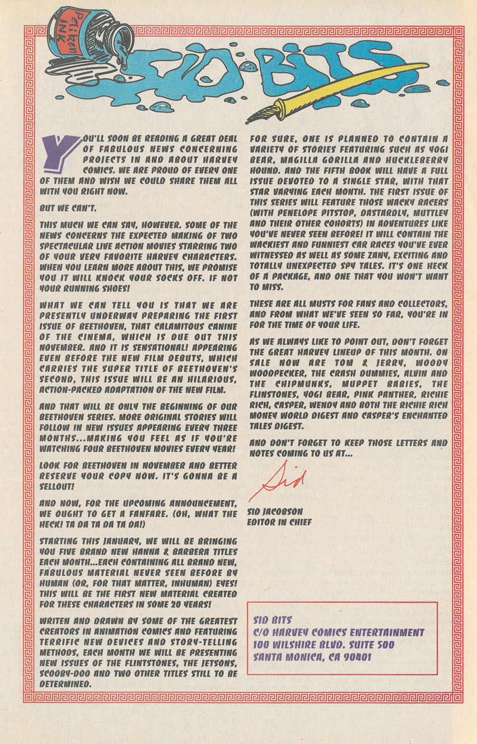 Read online Yogi Bear (1992) comic -  Issue #5 - 32