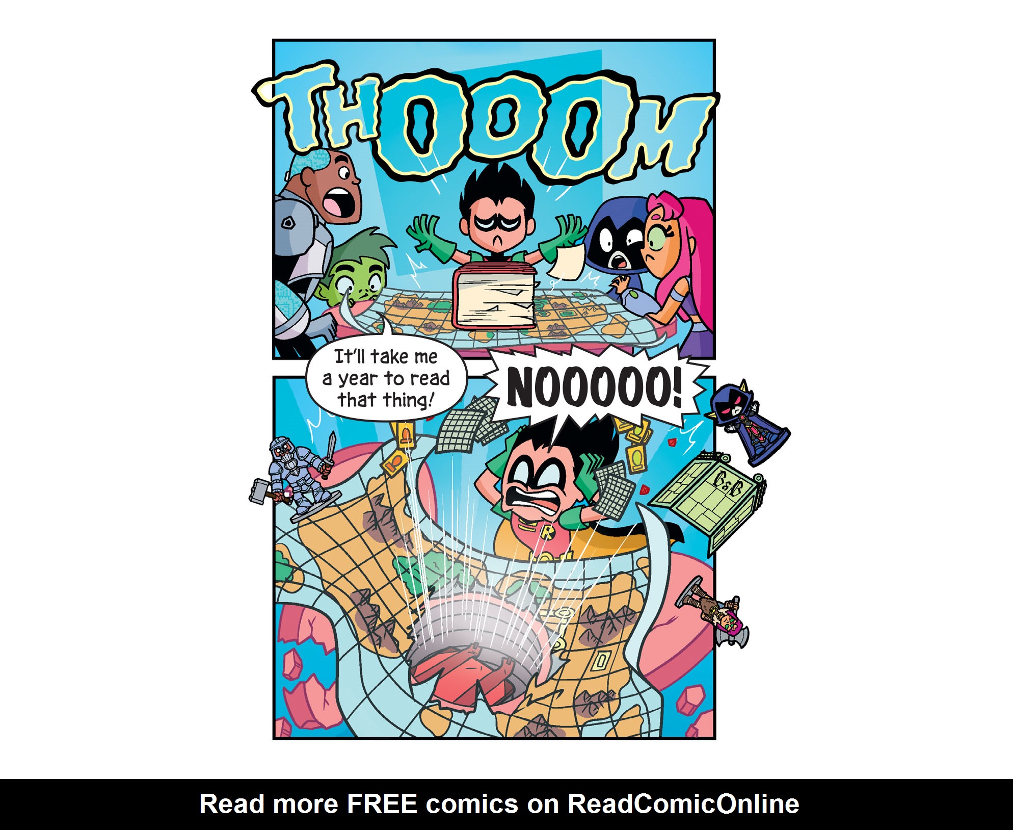Read online Teen Titans Go! Roll With It! comic -  Issue #1 - 28