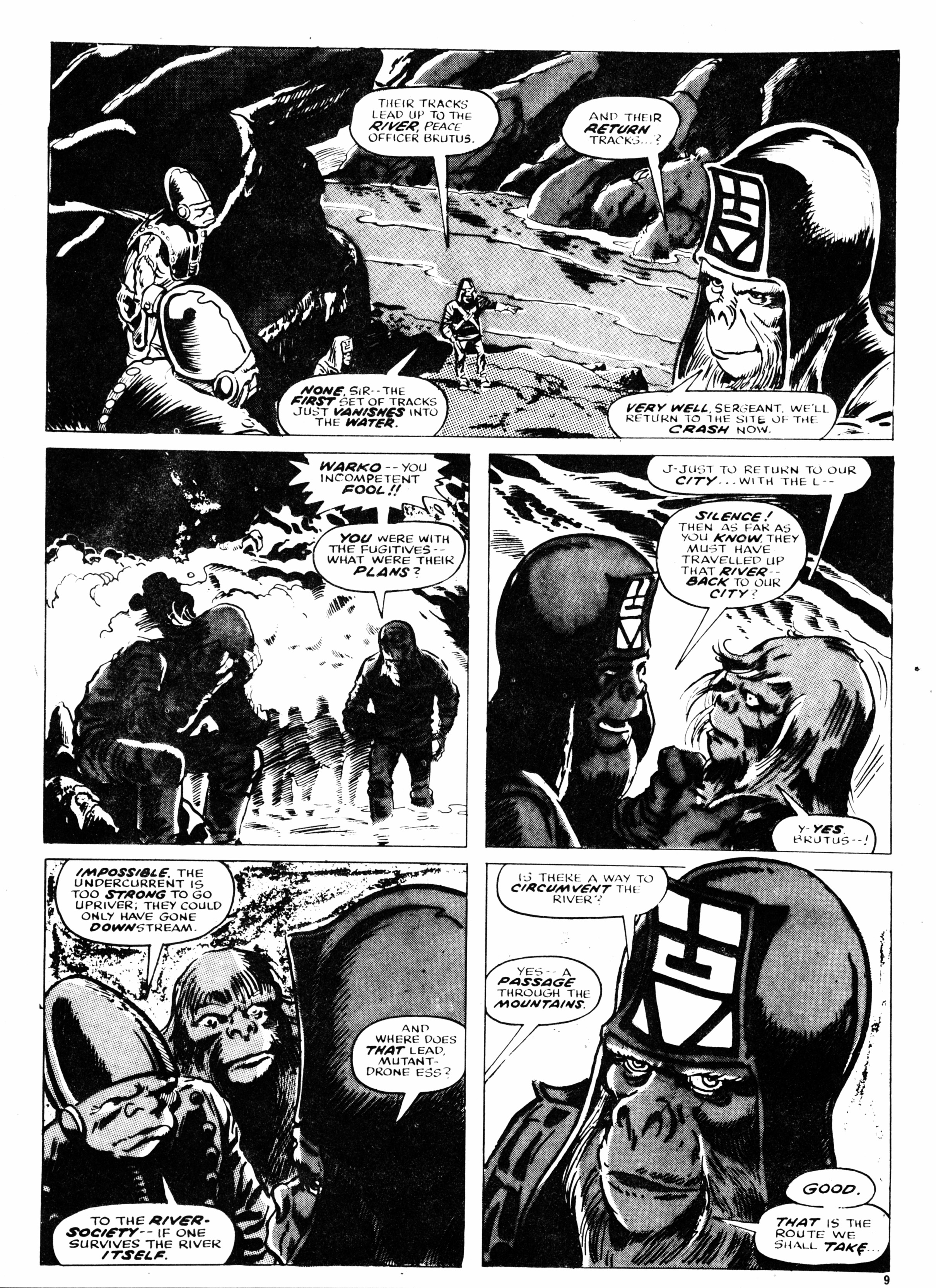 Read online Planet of the Apes (1974) comic -  Issue #19 - 9