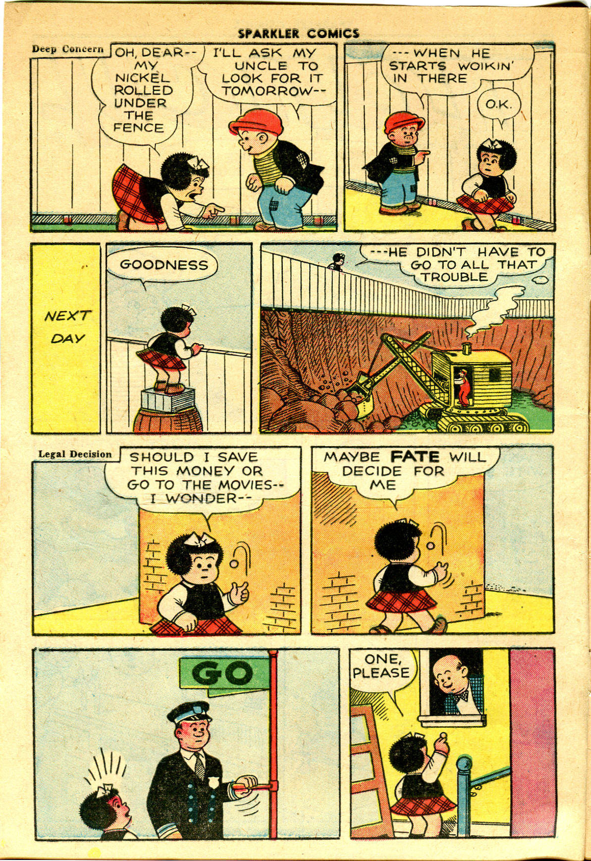 Read online Sparkler Comics comic -  Issue #113 - 4