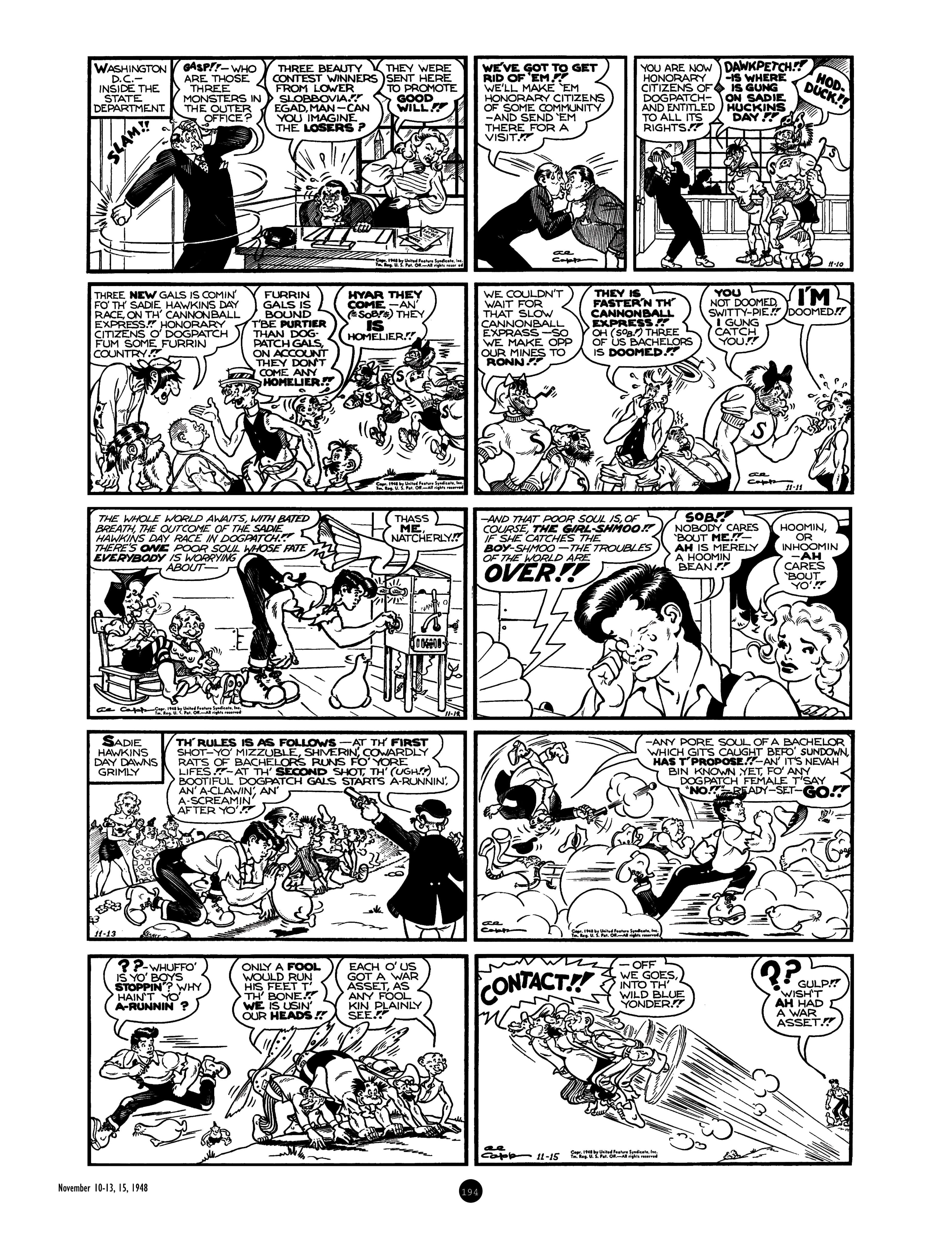 Read online Al Capp's Li'l Abner Complete Daily & Color Sunday Comics comic -  Issue # TPB 7 (Part 2) - 95