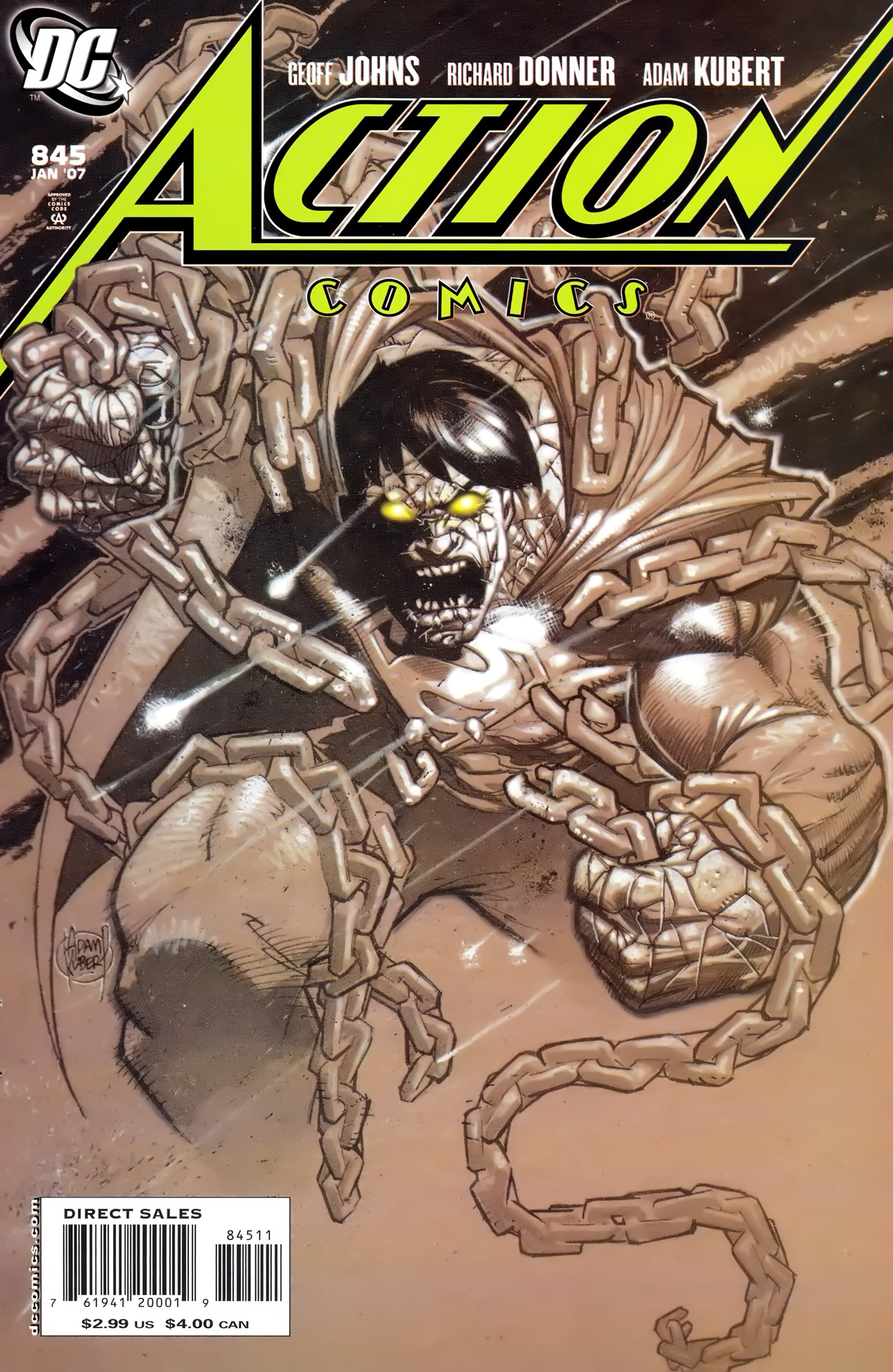 Read online Action Comics (1938) comic -  Issue #845 - 1