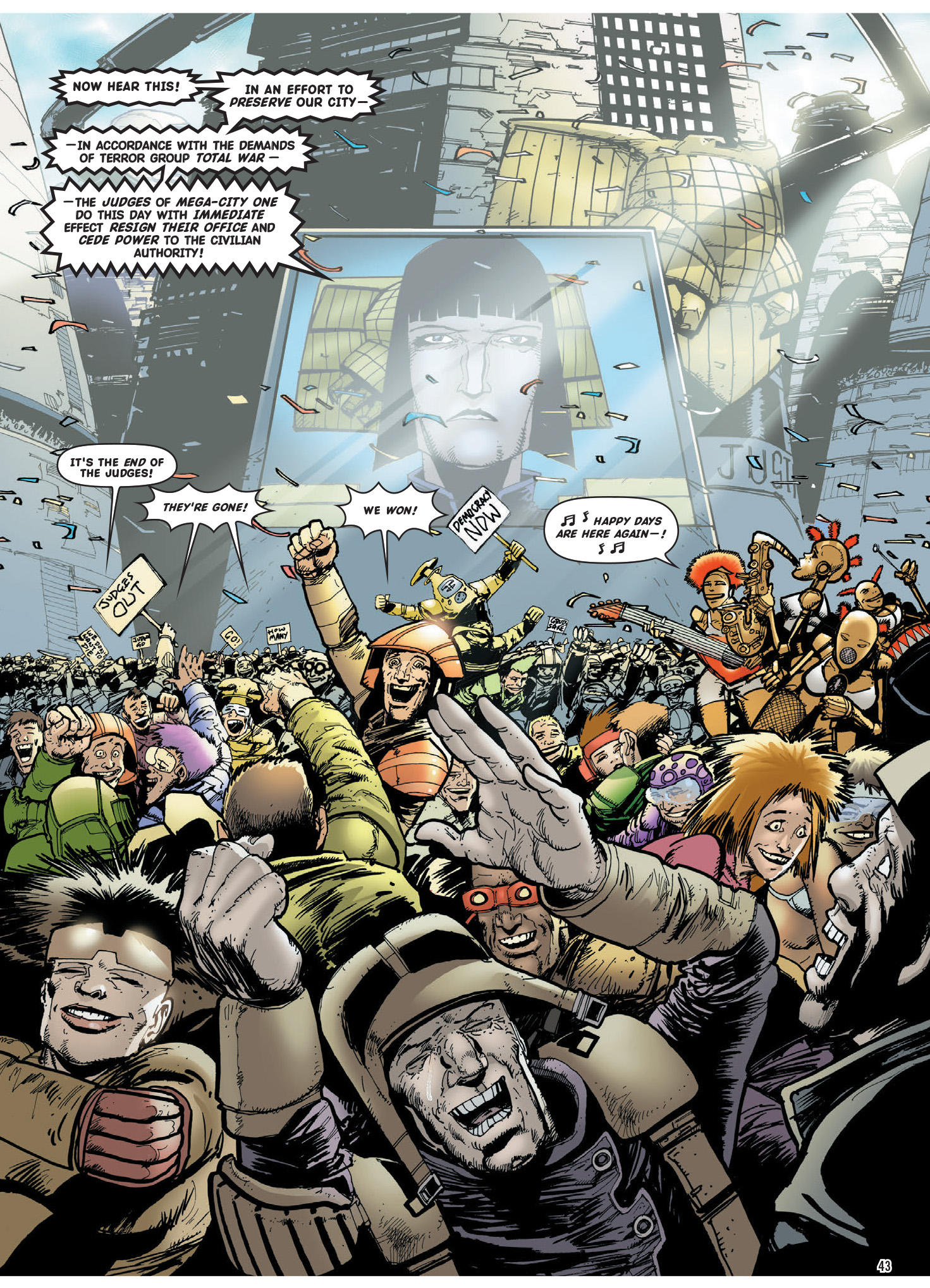 Read online Judge Dredd: The Complete Case Files comic -  Issue # TPB 40 (Part 1) - 44
