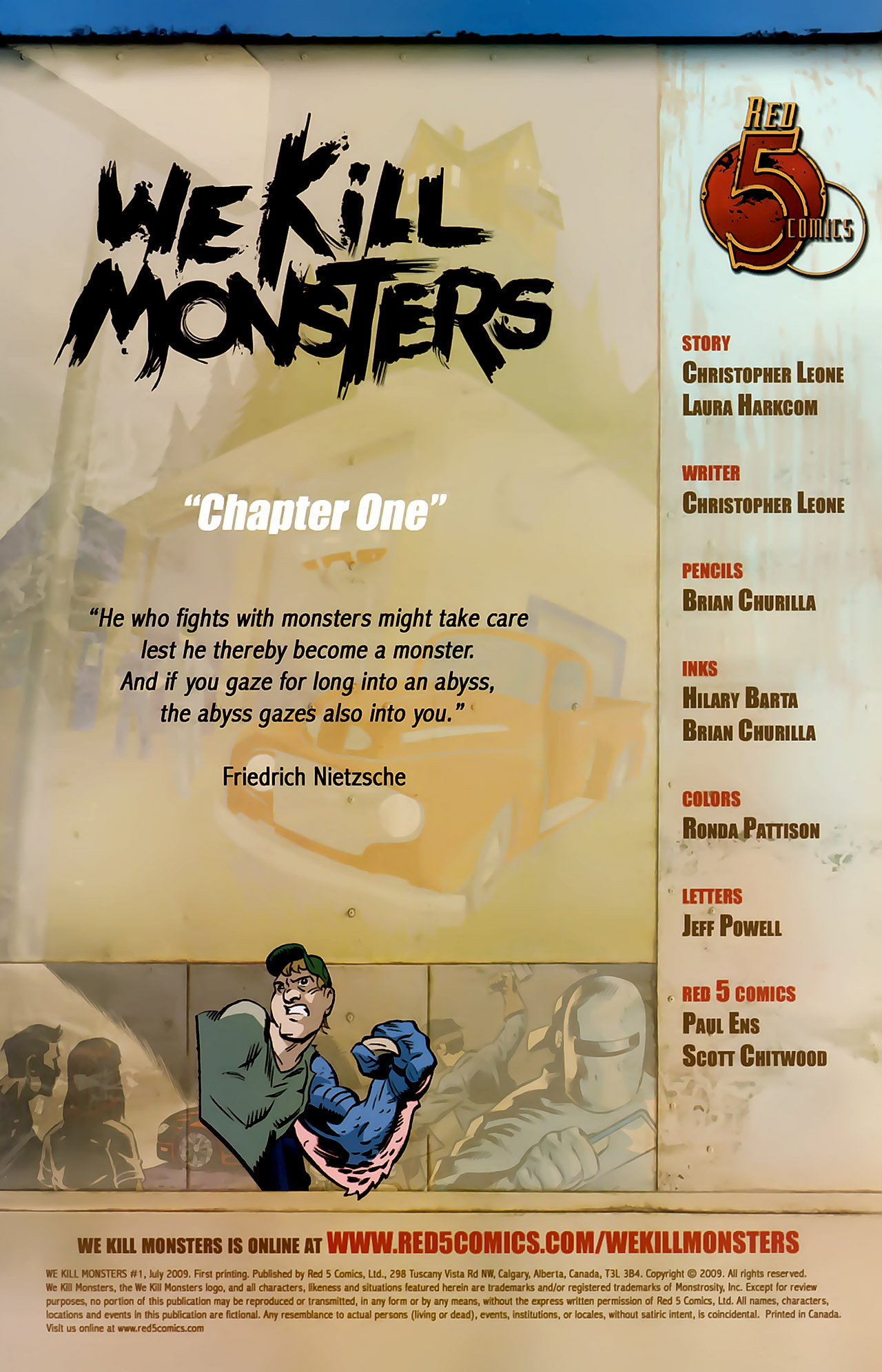 Read online We Kill Monsters comic -  Issue #1 - 2