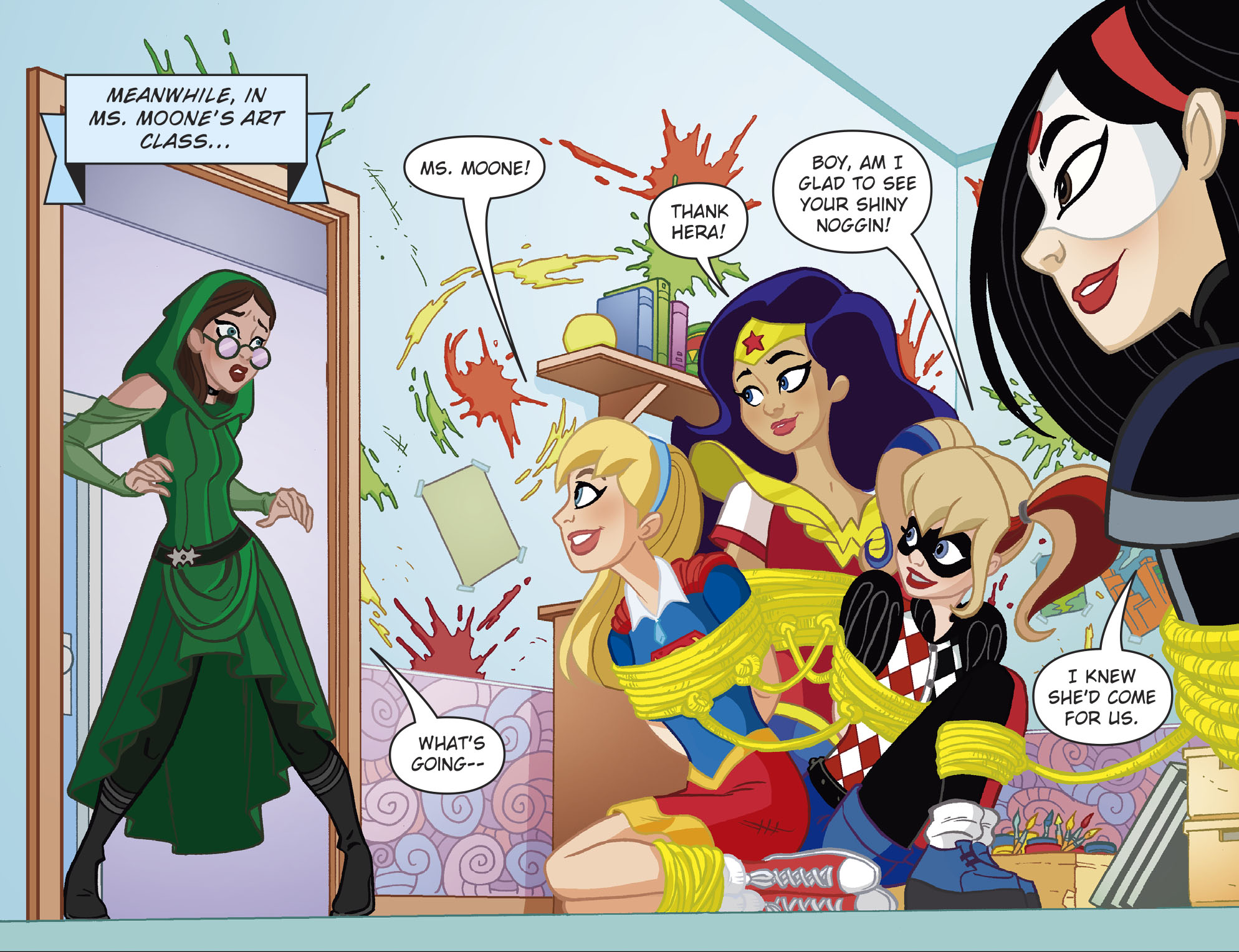 Read online DC Super Hero Girls: Out of the Bottle comic -  Issue #5 - 14