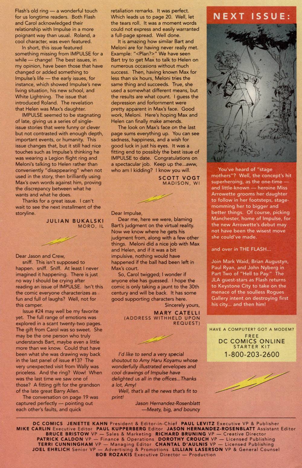 Read online Impulse (1995) comic -  Issue #27 - 25
