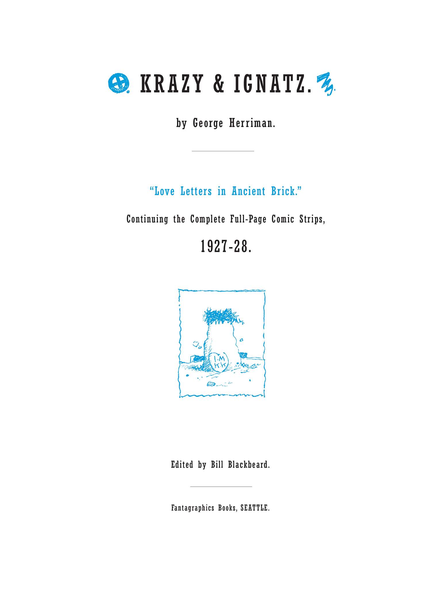 Read online Krazy & Ignatz comic -  Issue # TPB 5 - 4