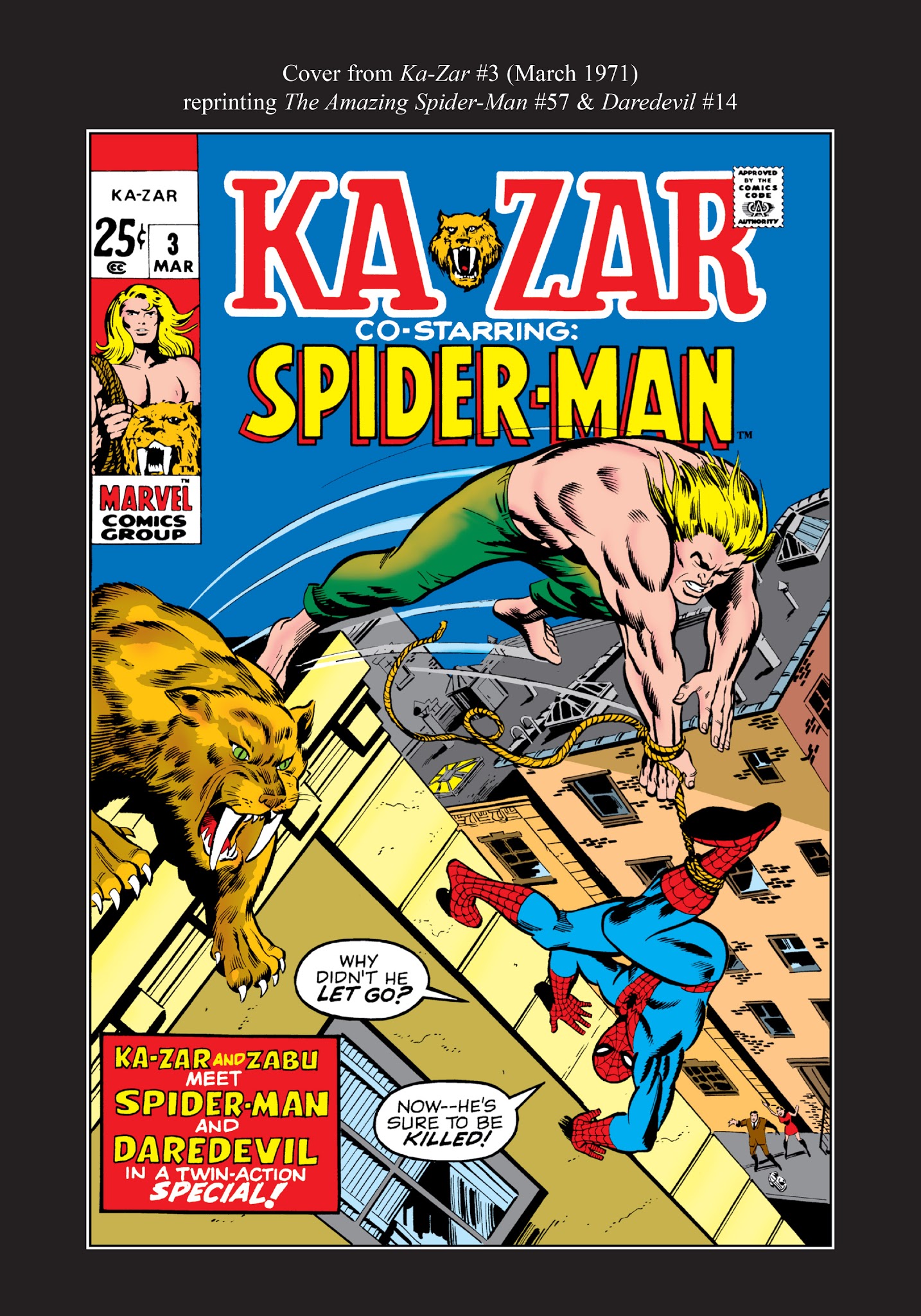 Read online Marvel Masterworks: Ka-Zar comic -  Issue # TPB 1 - 109