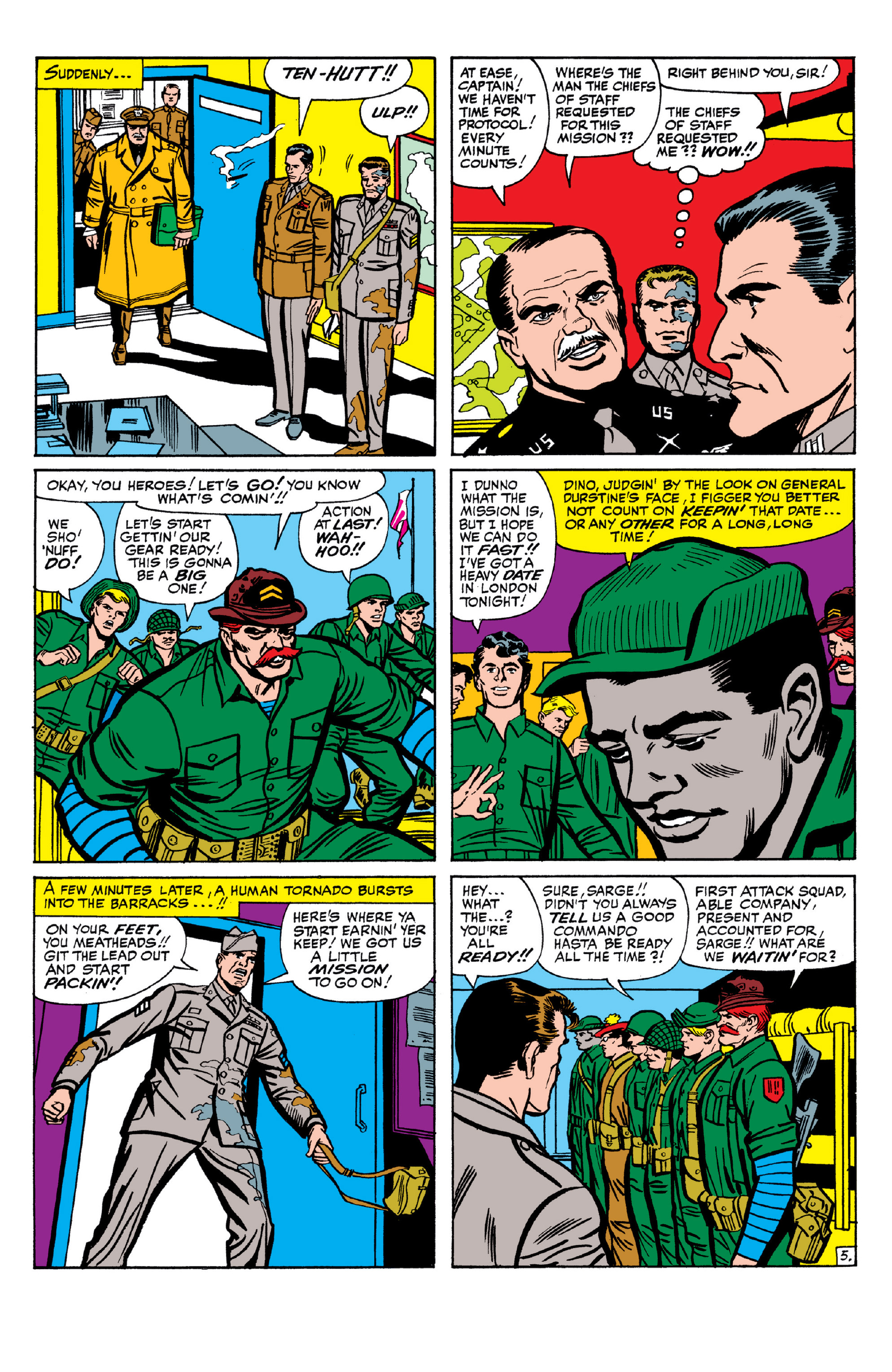Read online Sgt. Fury Epic Collection: The Howling Commandos comic -  Issue # TPB 1 (Part 3) - 3
