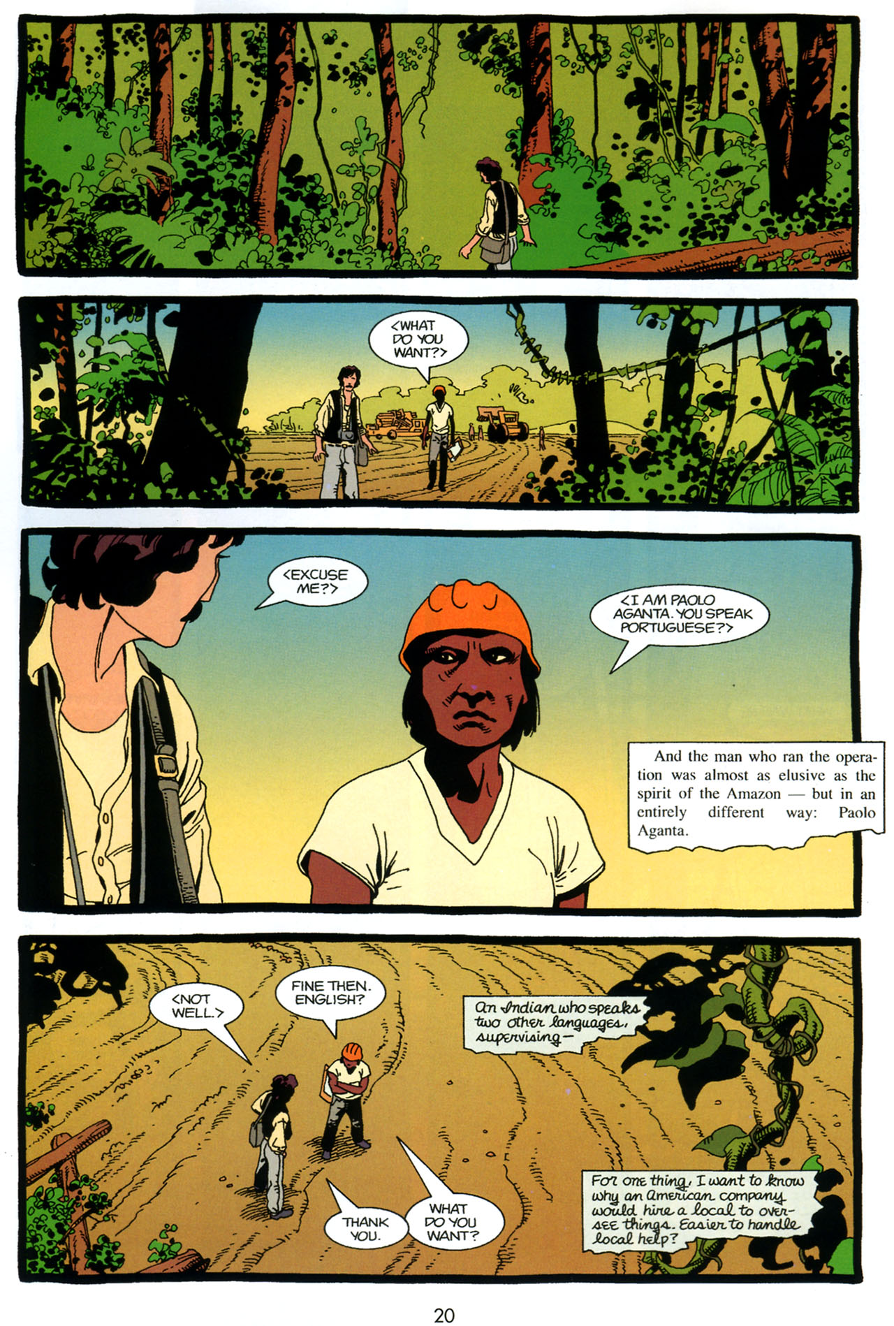Read online The Amazon comic -  Issue #1 - 21