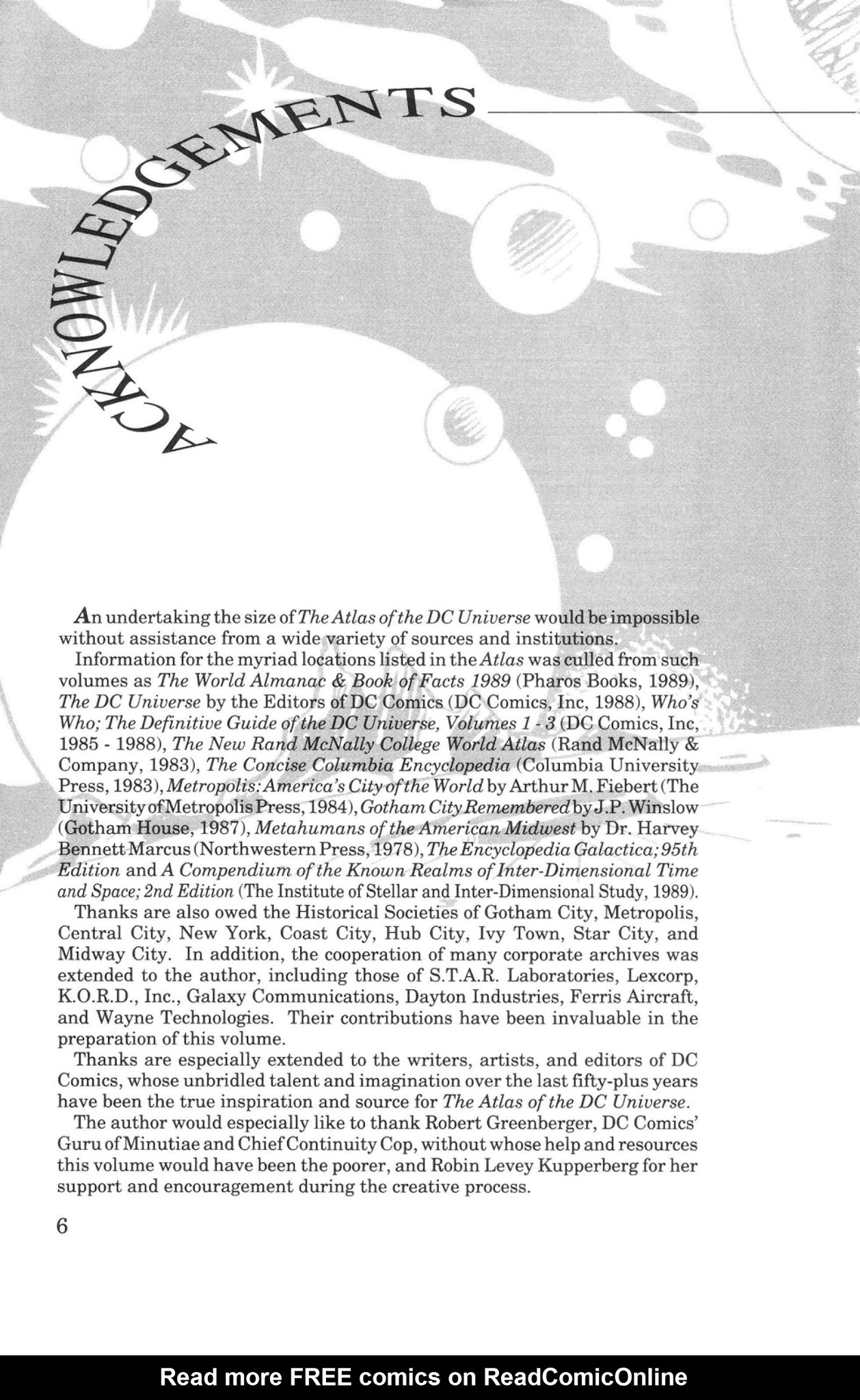 Read online The Atlas of the DC Universe comic -  Issue # TPB (Part 1) - 7