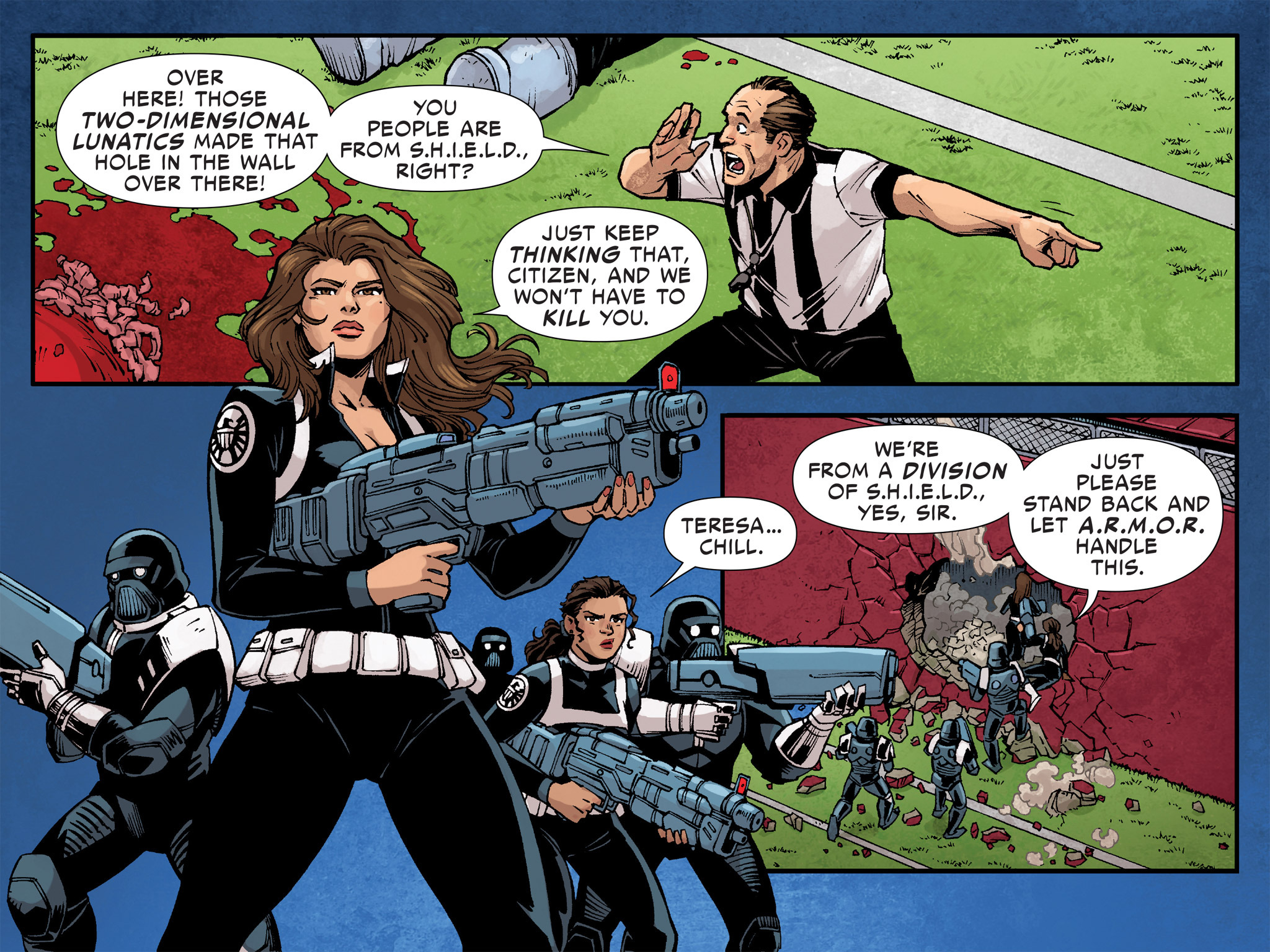 Read online Slapstick Infinite Comic comic -  Issue #2 - 55