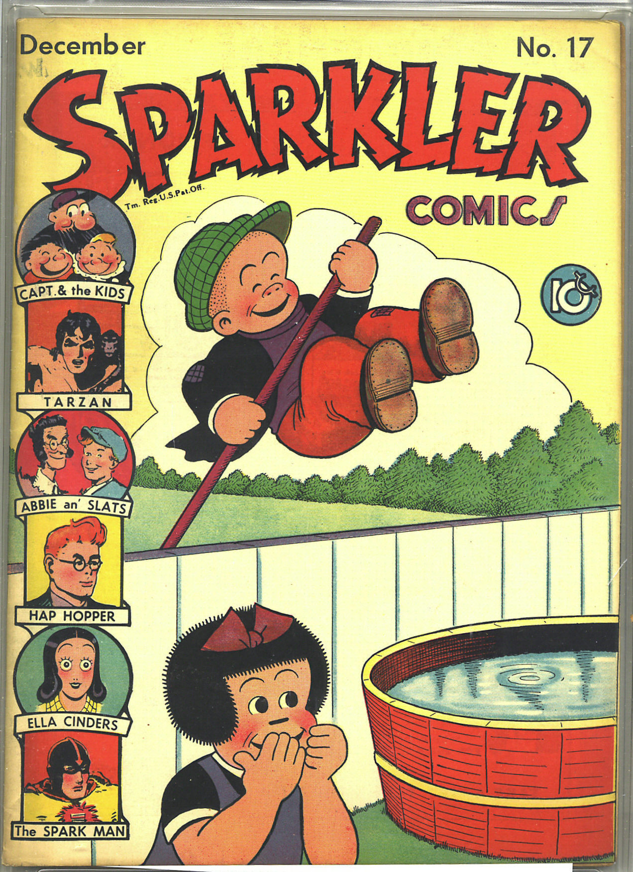 Read online Sparkler Comics comic -  Issue #17 - 1