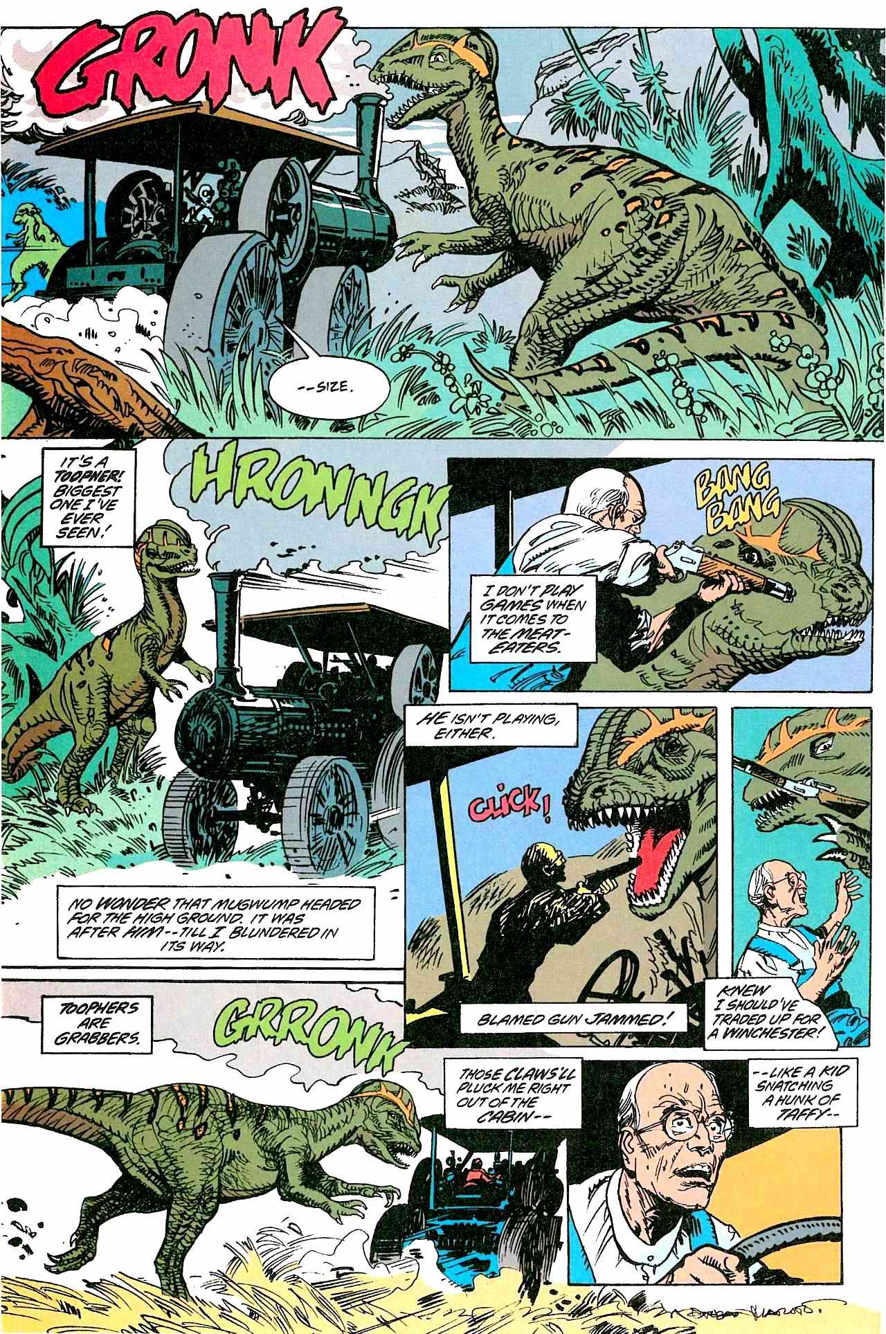 Read online Cadillacs and Dinosaurs comic -  Issue #6 - 26