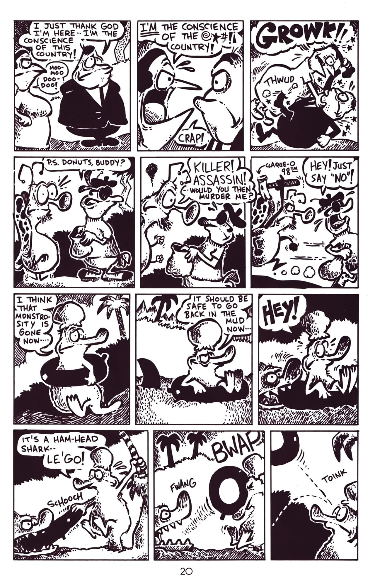 Read online Fission Chicken comic -  Issue #3 - 22