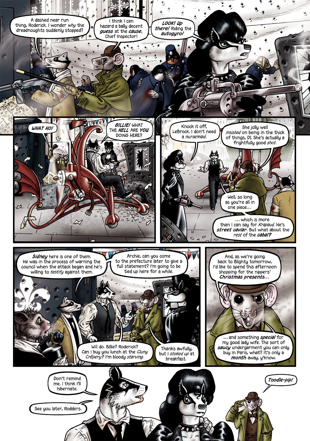 Read online Grandville Bête Noire comic -  Issue # TPB - 97