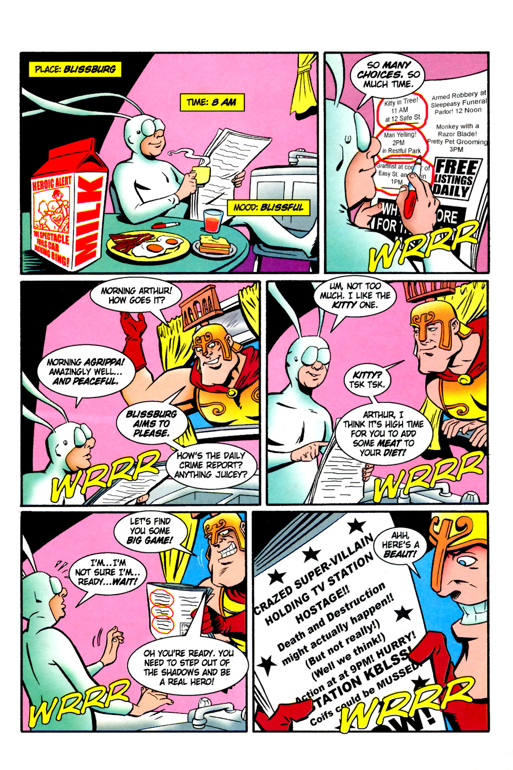 Read online The Tick: Days of Drama comic -  Issue #2 - 23