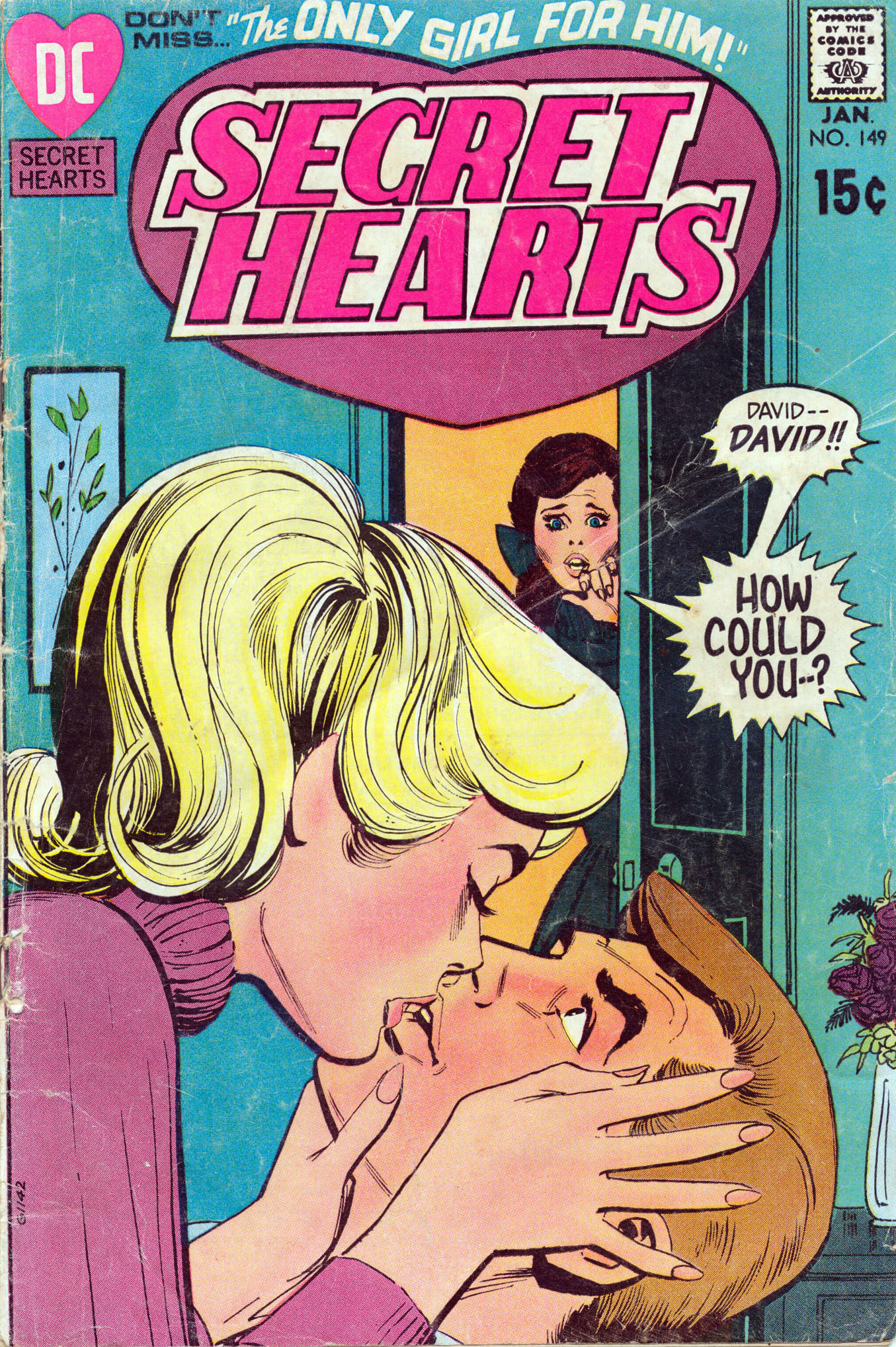 Read online Secret Hearts comic -  Issue #149 - 1