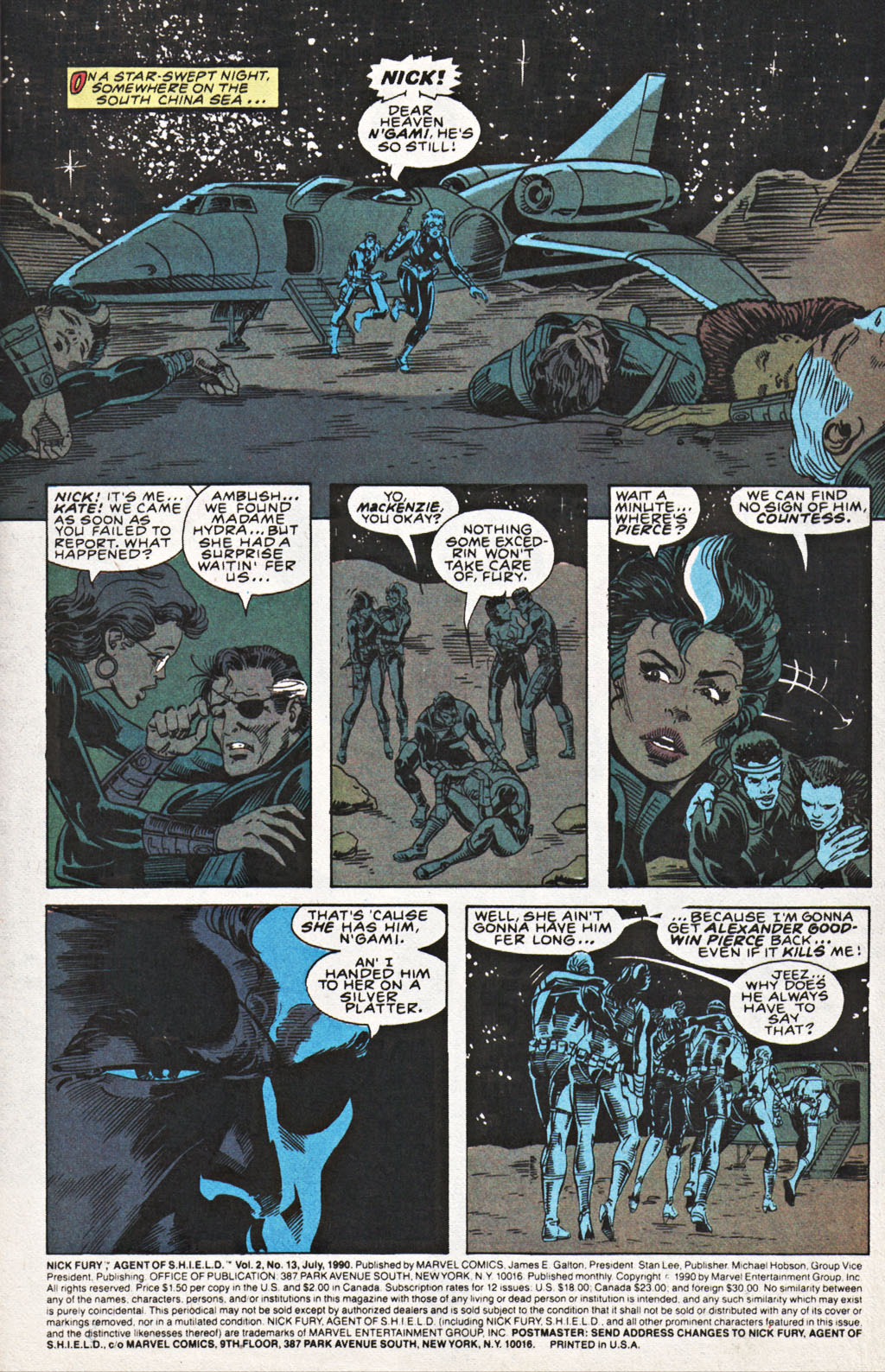Read online Nick Fury, Agent of S.H.I.E.L.D. comic -  Issue #13 - 2