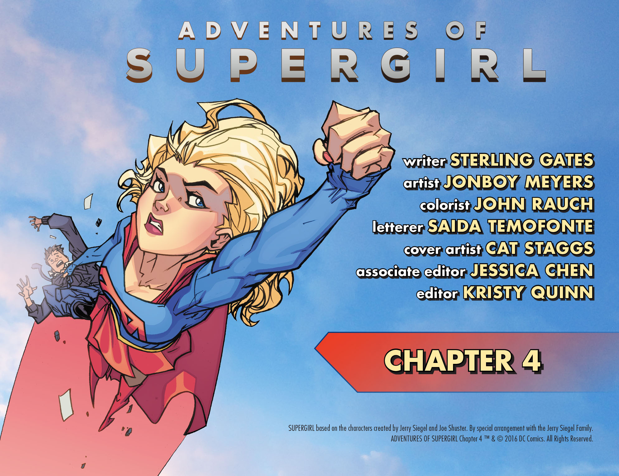 Read online Adventures of Supergirl comic -  Issue #4 - 2