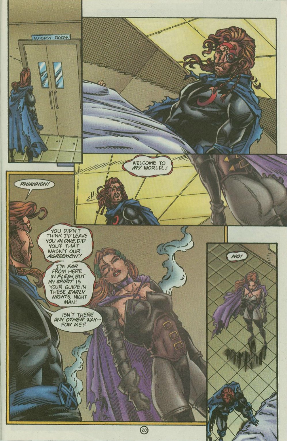 Read online The Night Man (1995) comic -  Issue #1 - 21