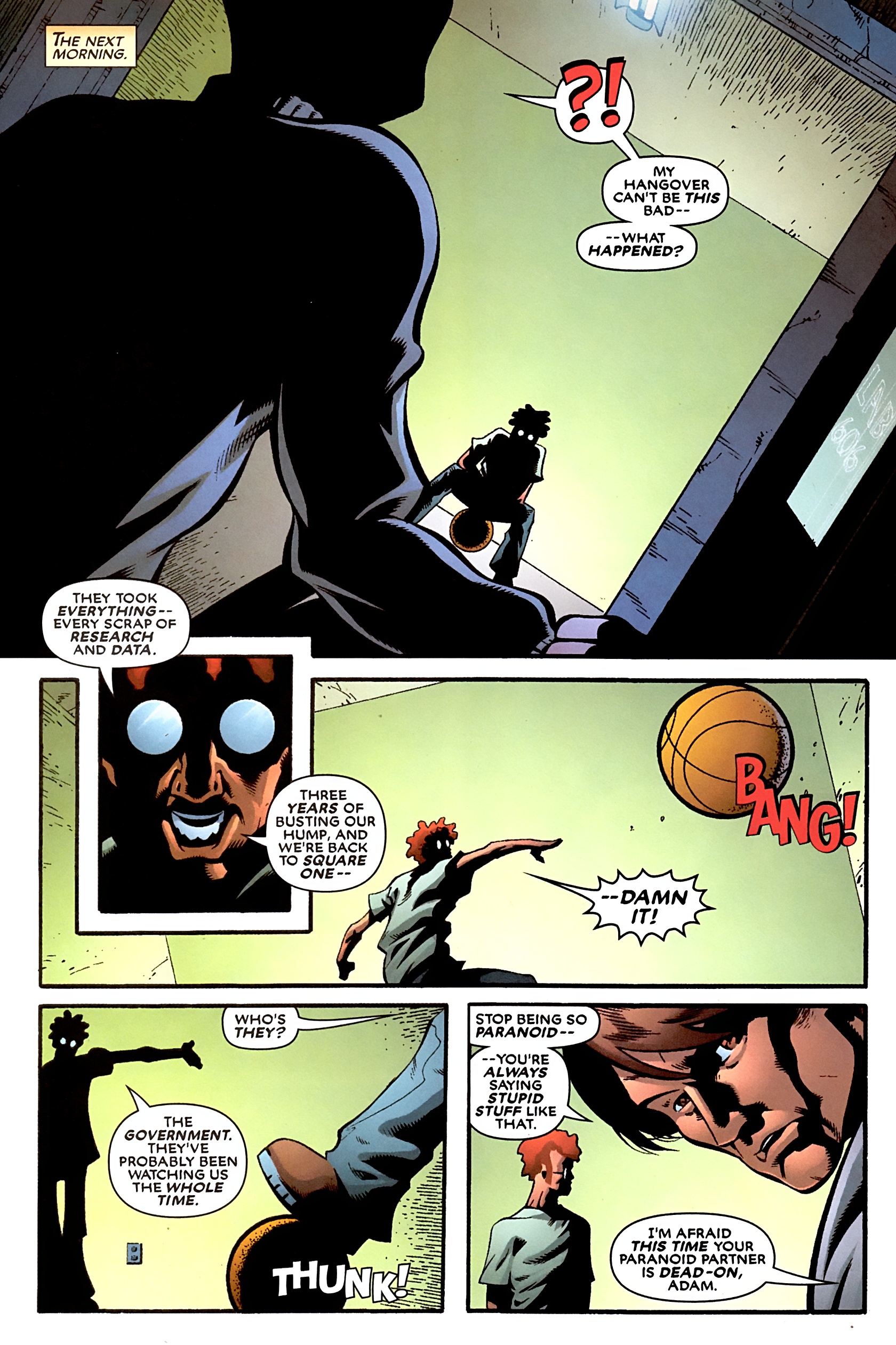 Read online Mutant X: Origin comic -  Issue # Full - 5