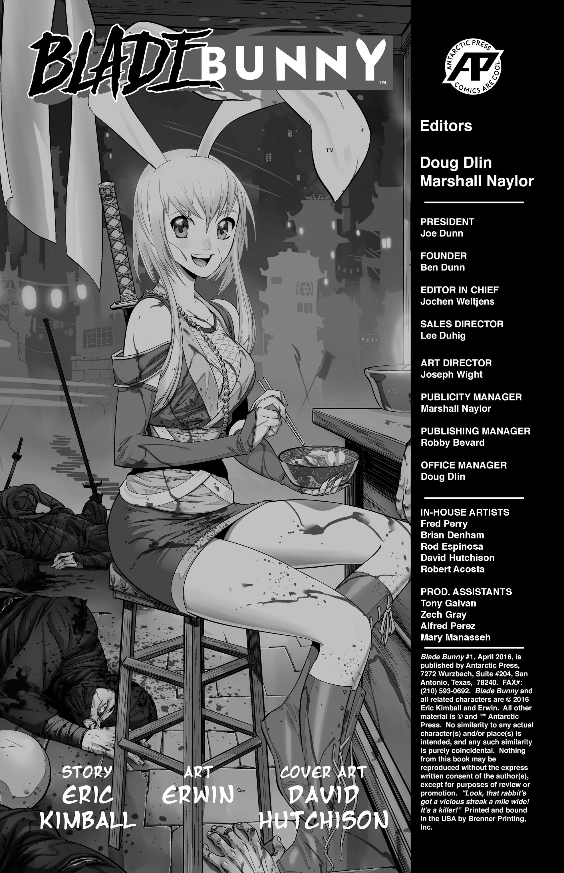 Read online Blade Bunny Vol.1 comic -  Issue #1 - 2