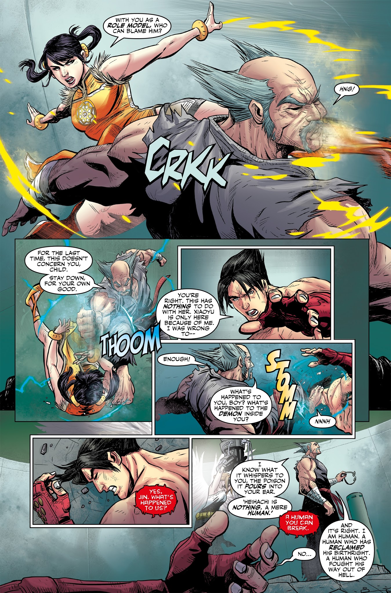 Read online Tekken comic -  Issue #3 - 21