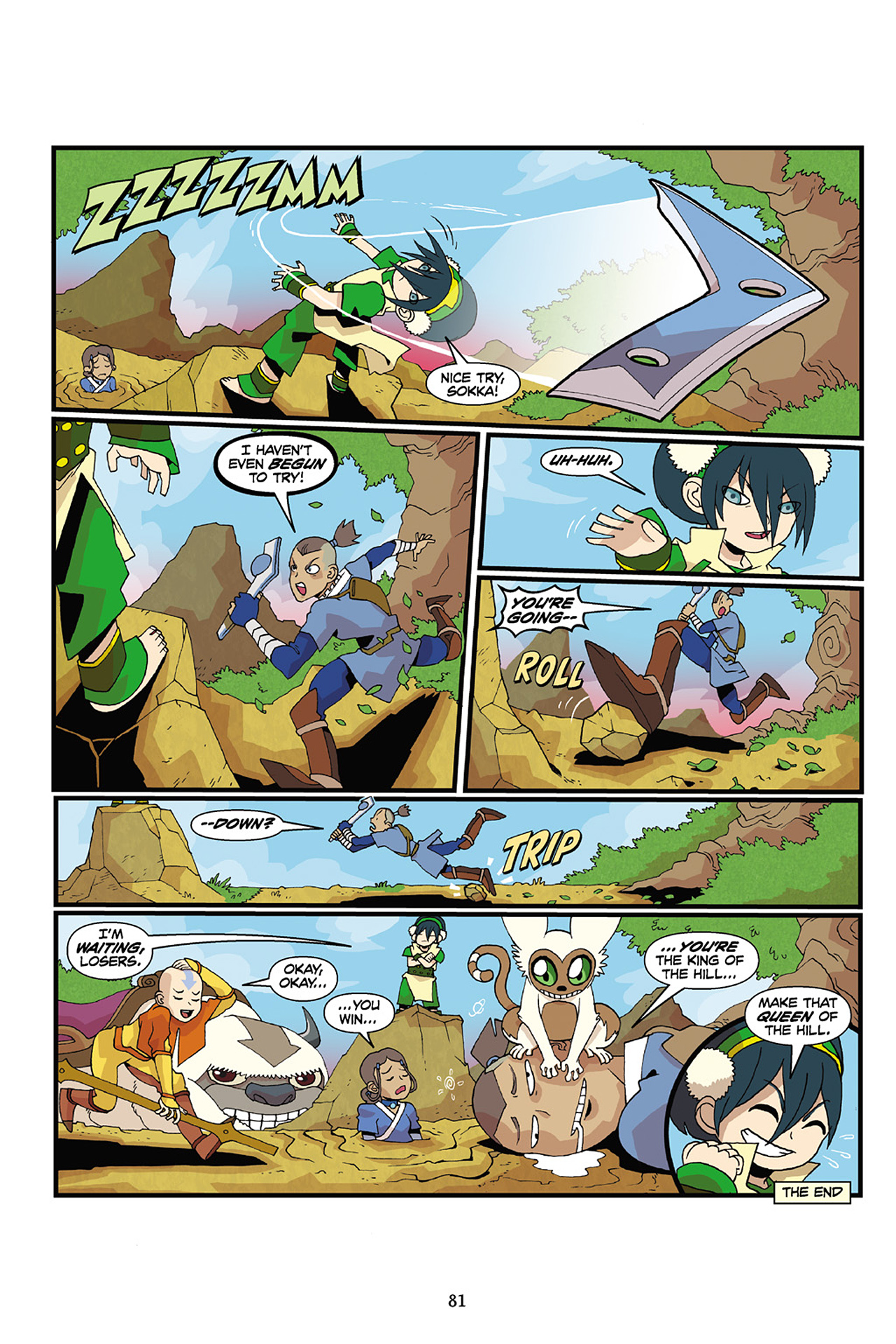 Read online Nickelodeon Avatar: The Last Airbender - The Lost Adventures comic -  Issue # Full - 82