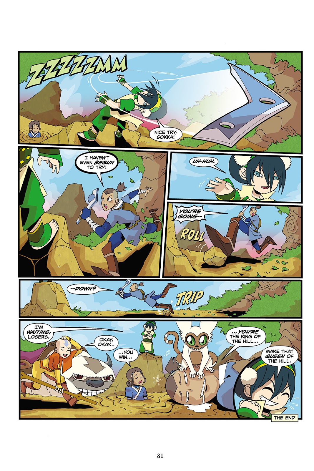 Nickelodeon Avatar: The Last Airbender - The Lost Adventures issue Full - Page 82