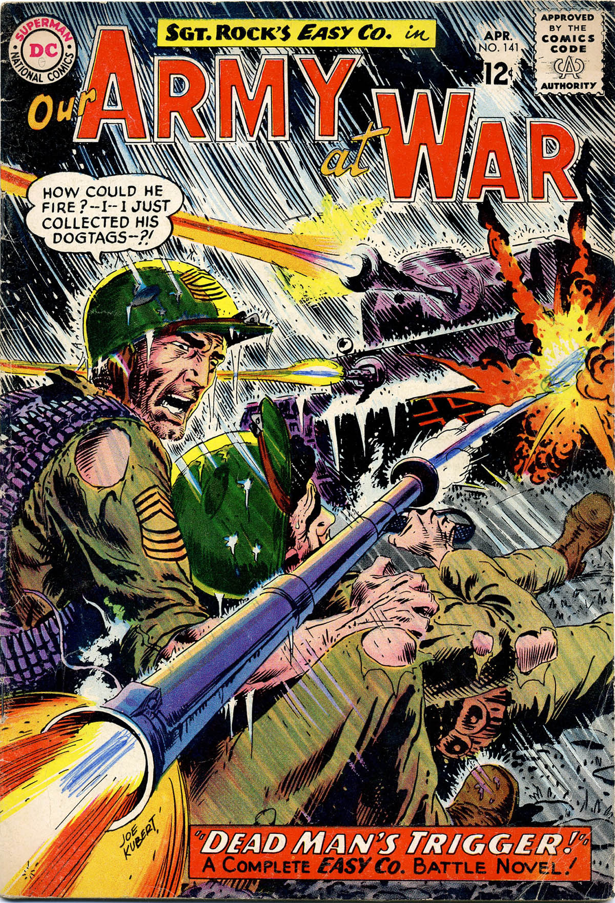Read online Our Army at War (1952) comic -  Issue #141 - 1