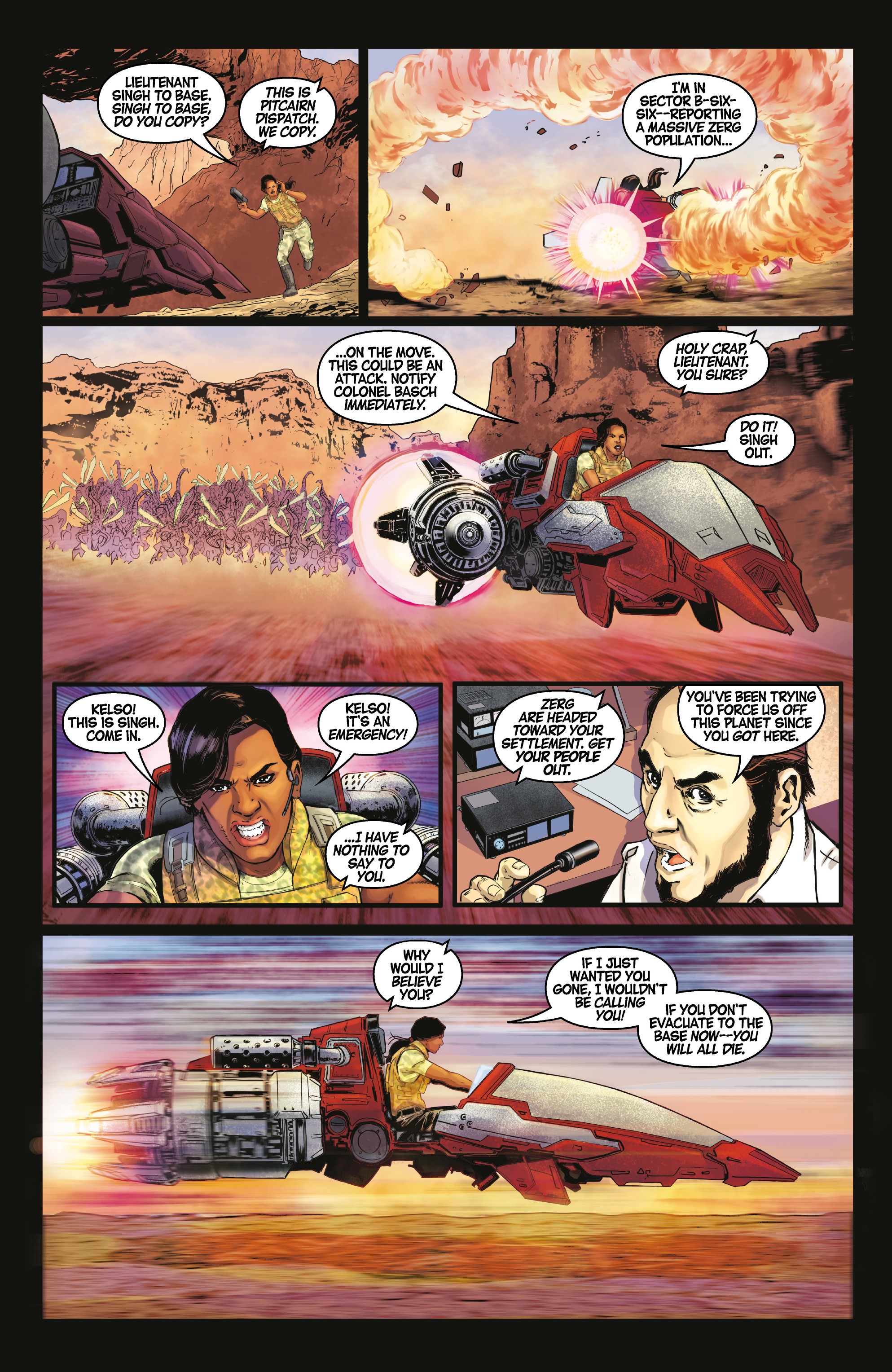 Read online StarCraft: Soldiers comic -  Issue #3 - 18