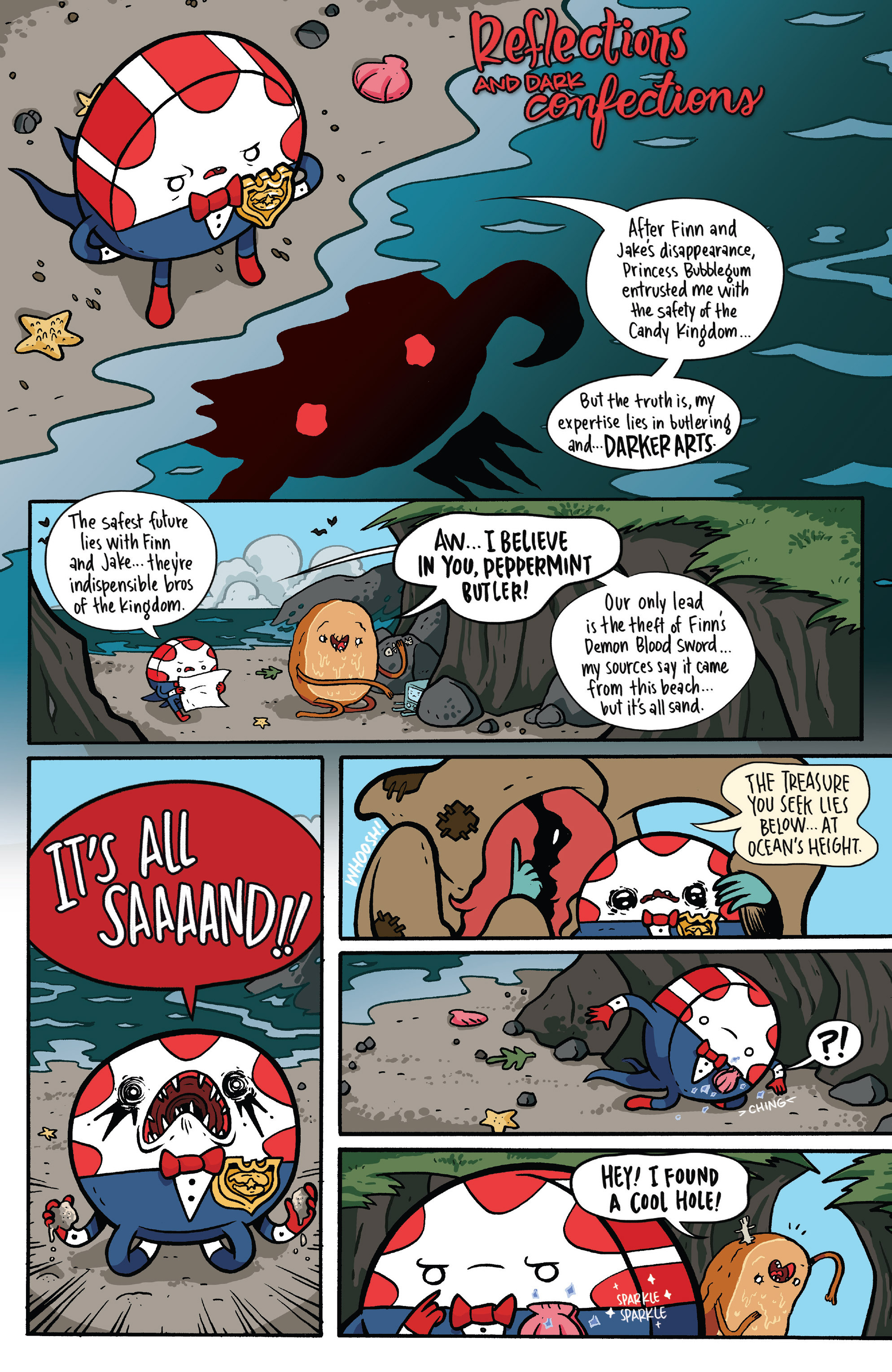 Read online Adventure Time: Candy Capers comic -  Issue #5 - 7