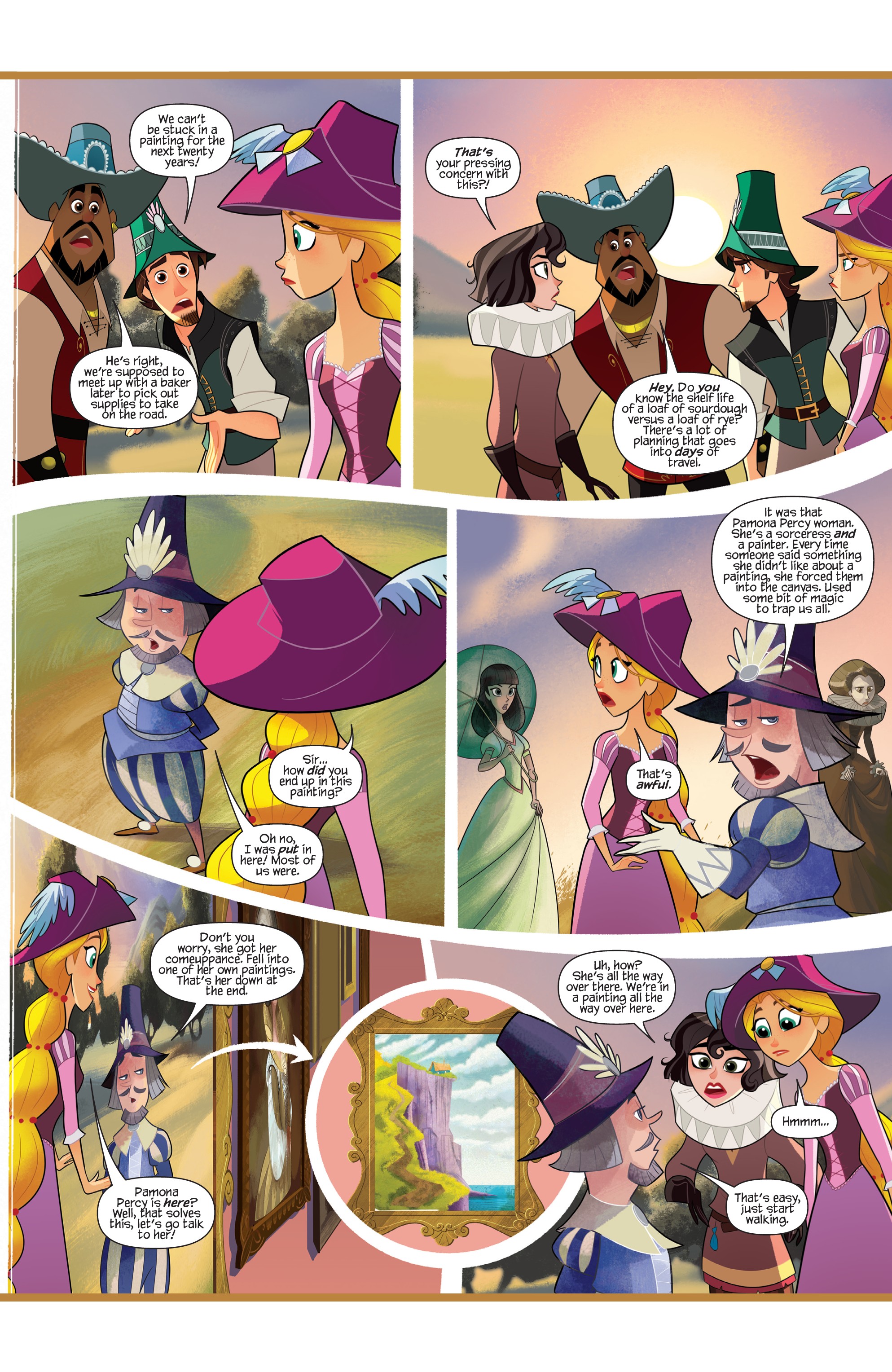 Read online Tangled: The Series: Hair and Now comic -  Issue #3 - 9