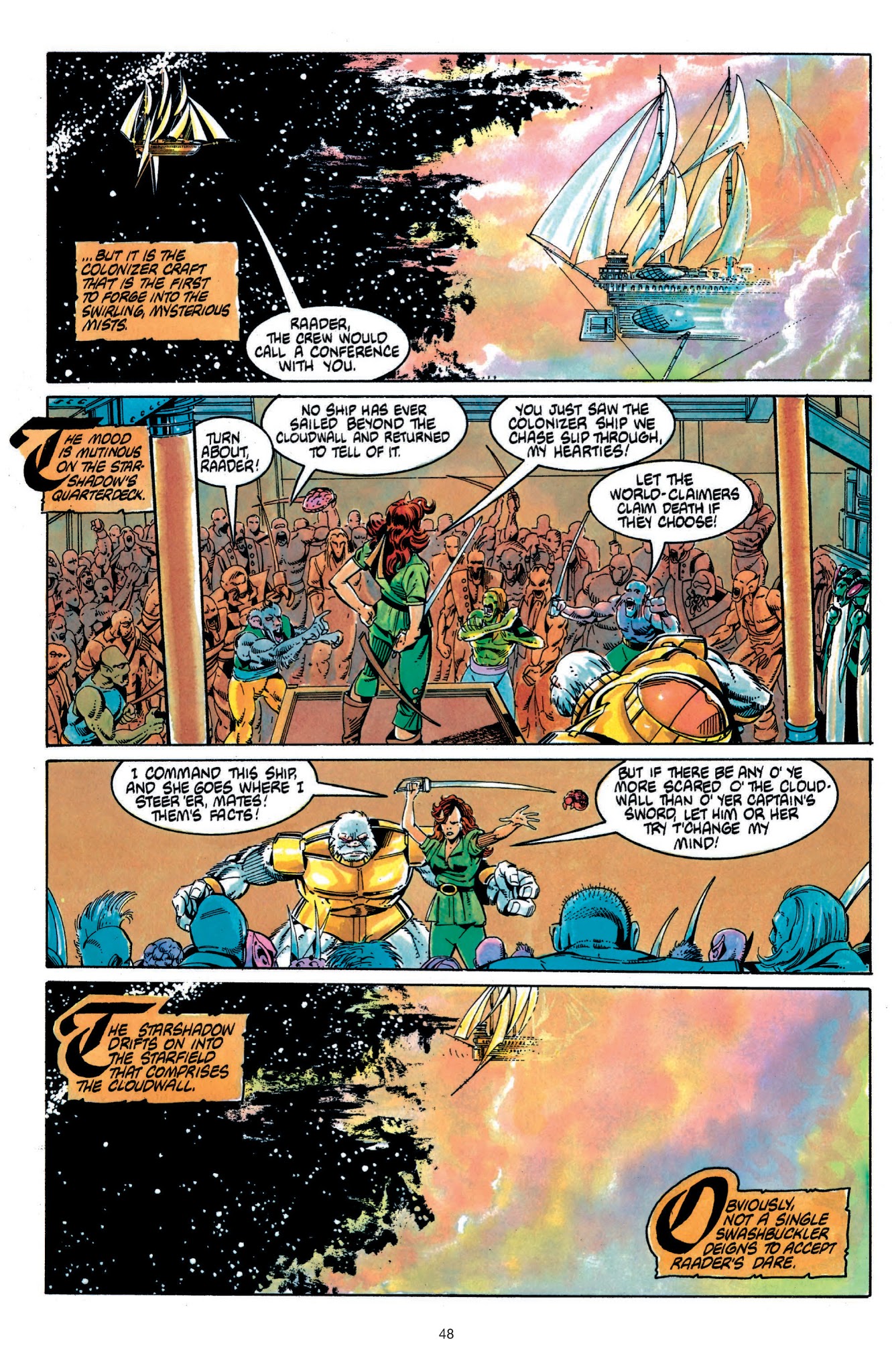 Read online Swords of the Swashbucklers comic -  Issue # TPB - 45