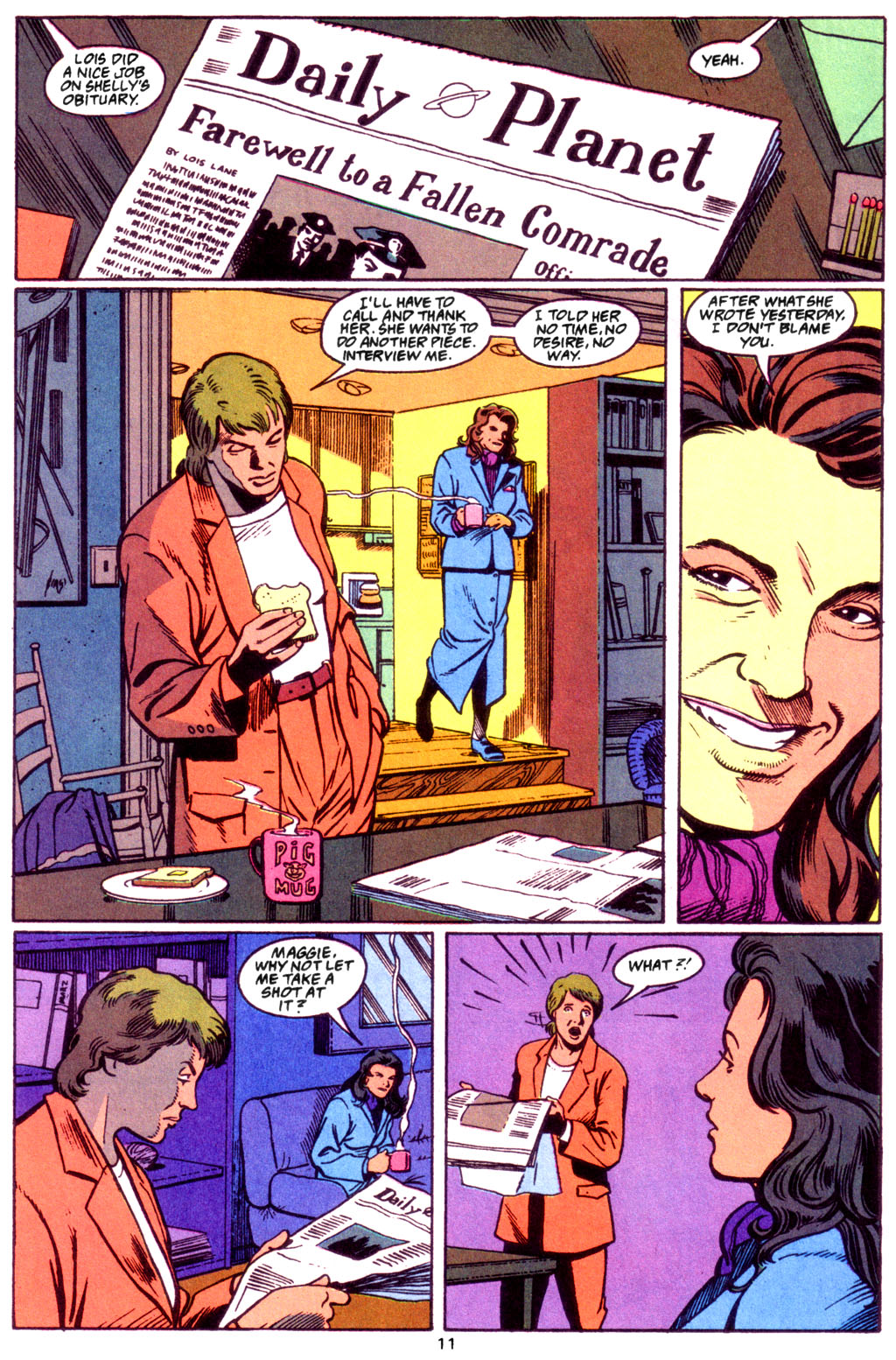 Read online Metropolis S.C.U. comic -  Issue #1 - 11